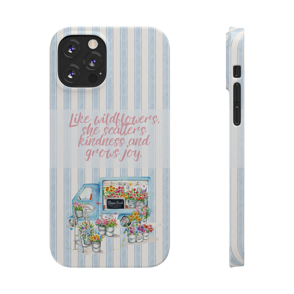 She’s Like Wildflowers iPhone Case