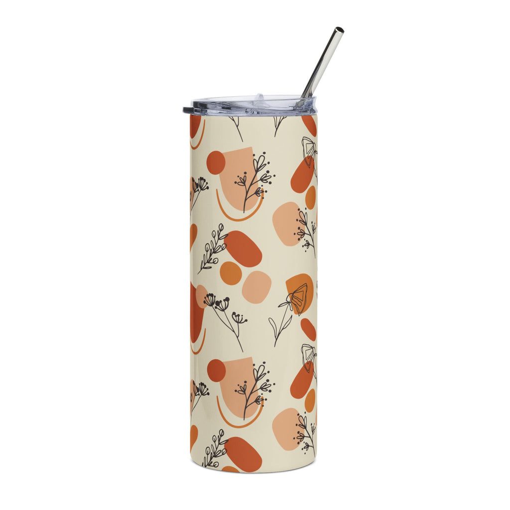 Orange Flourish 20oz Tumbler