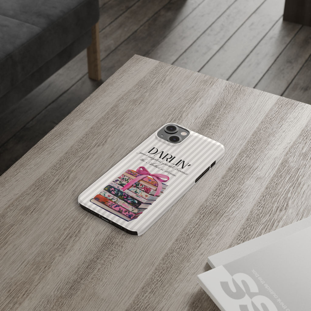 Darlin’ The Author Is Devine iPhone Case