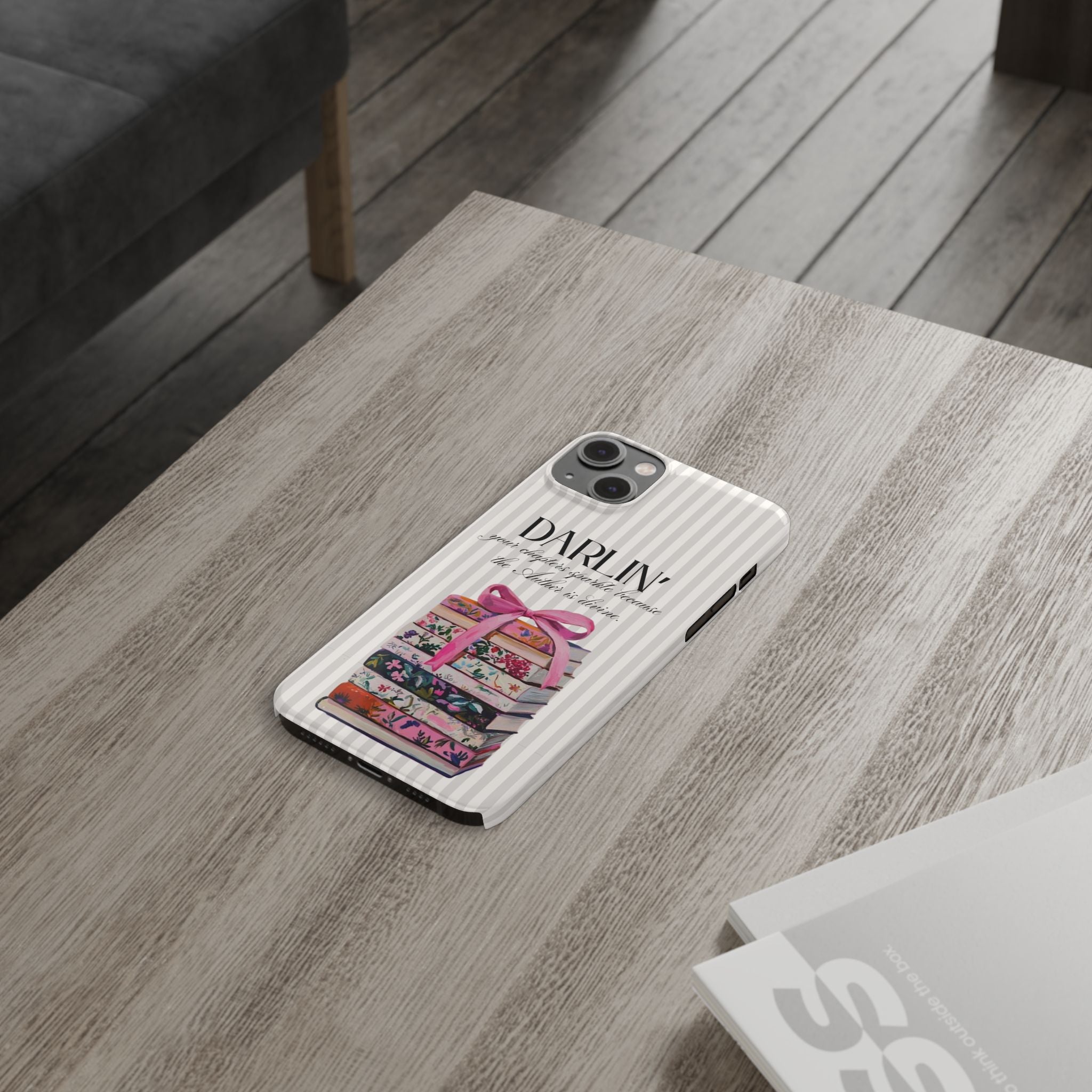 Darlin’ The Author Is Devine iPhone Case