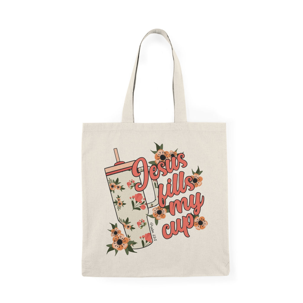 Jesus Fills My Cup Tote