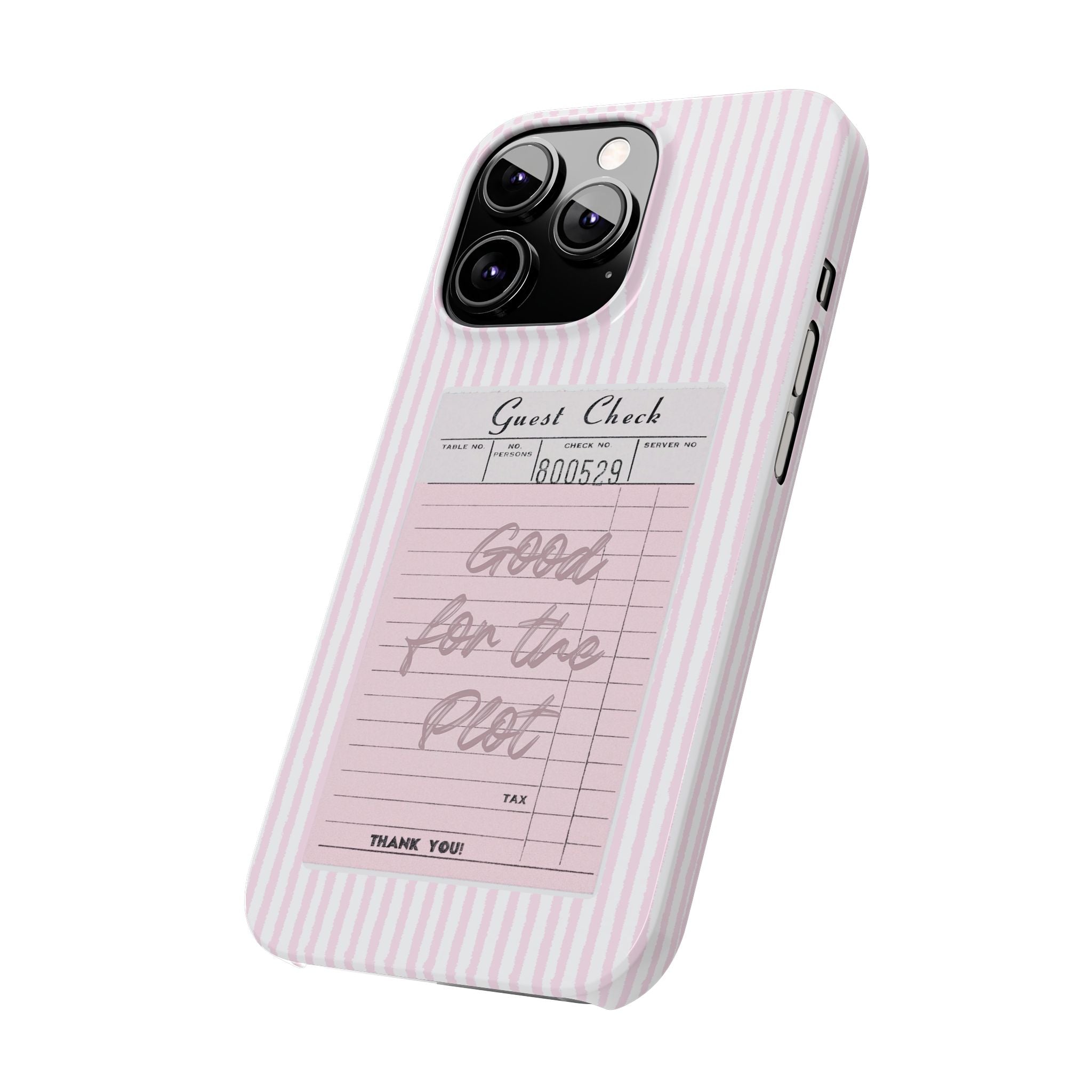Good For The Plot iPhone Case