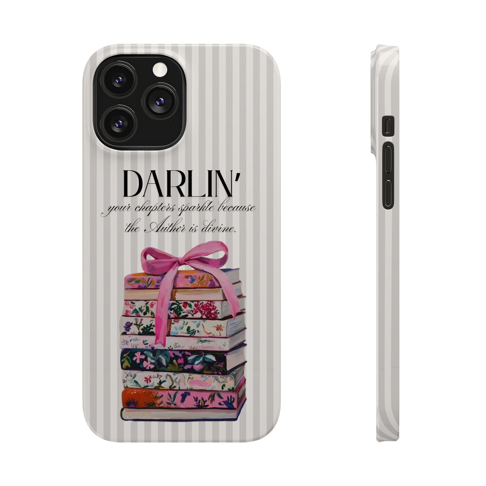 Darlin’ The Author Is Devine iPhone Case
