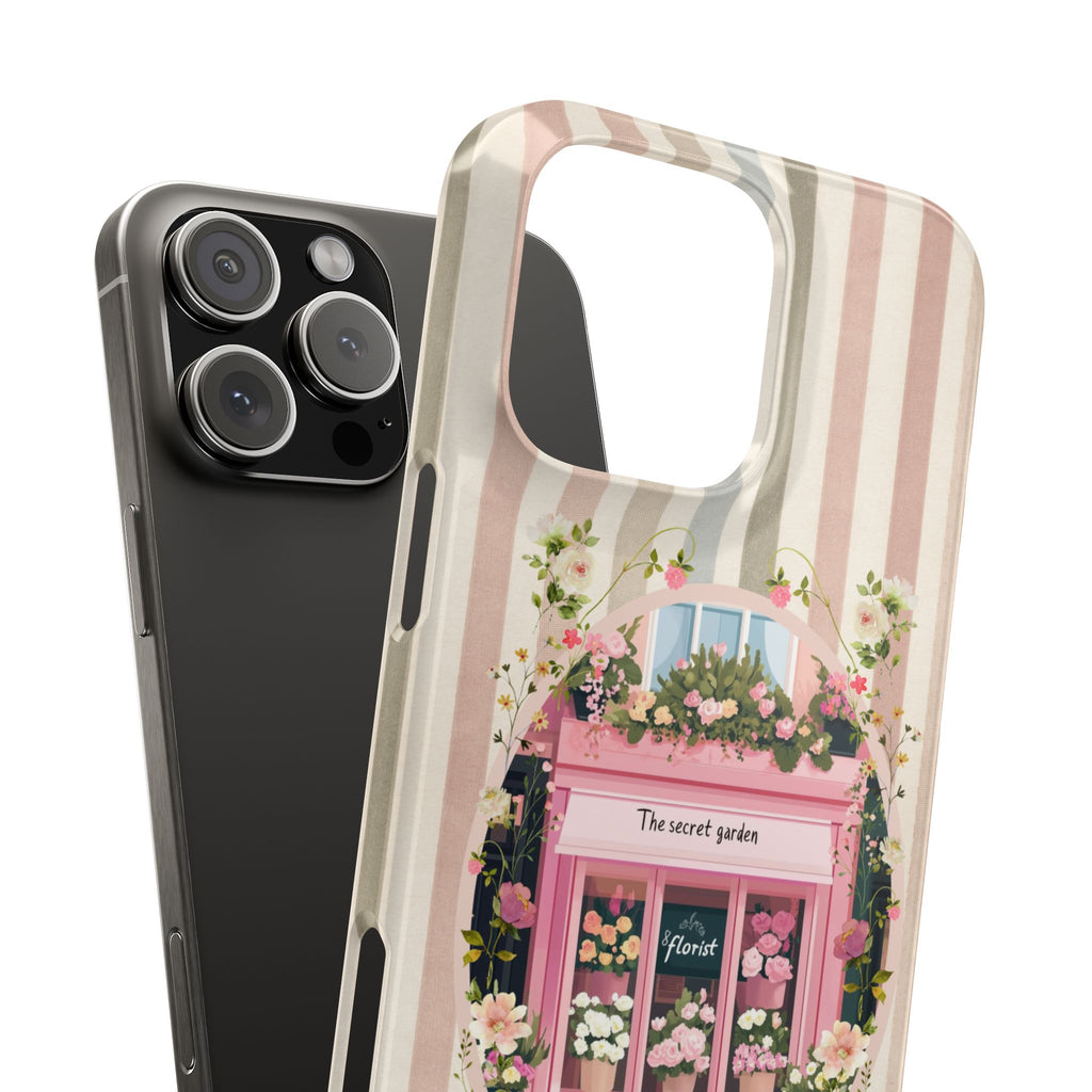 When The Flowers Fade His Word Remains iPhone Case