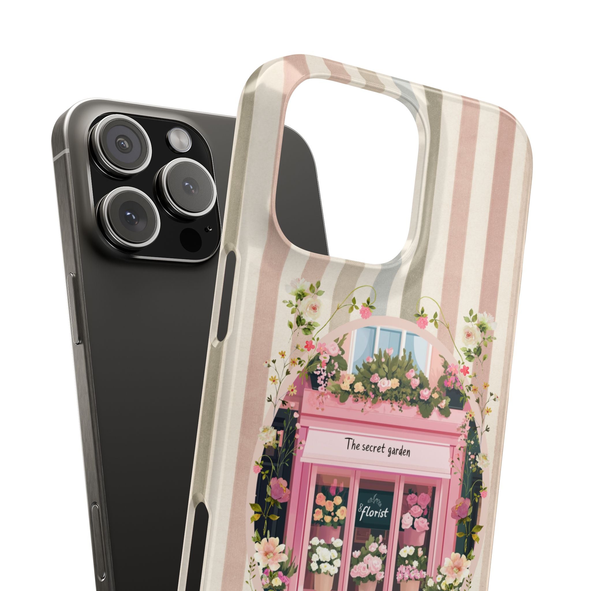 When The Flowers Fade His Word Remains iPhone Case