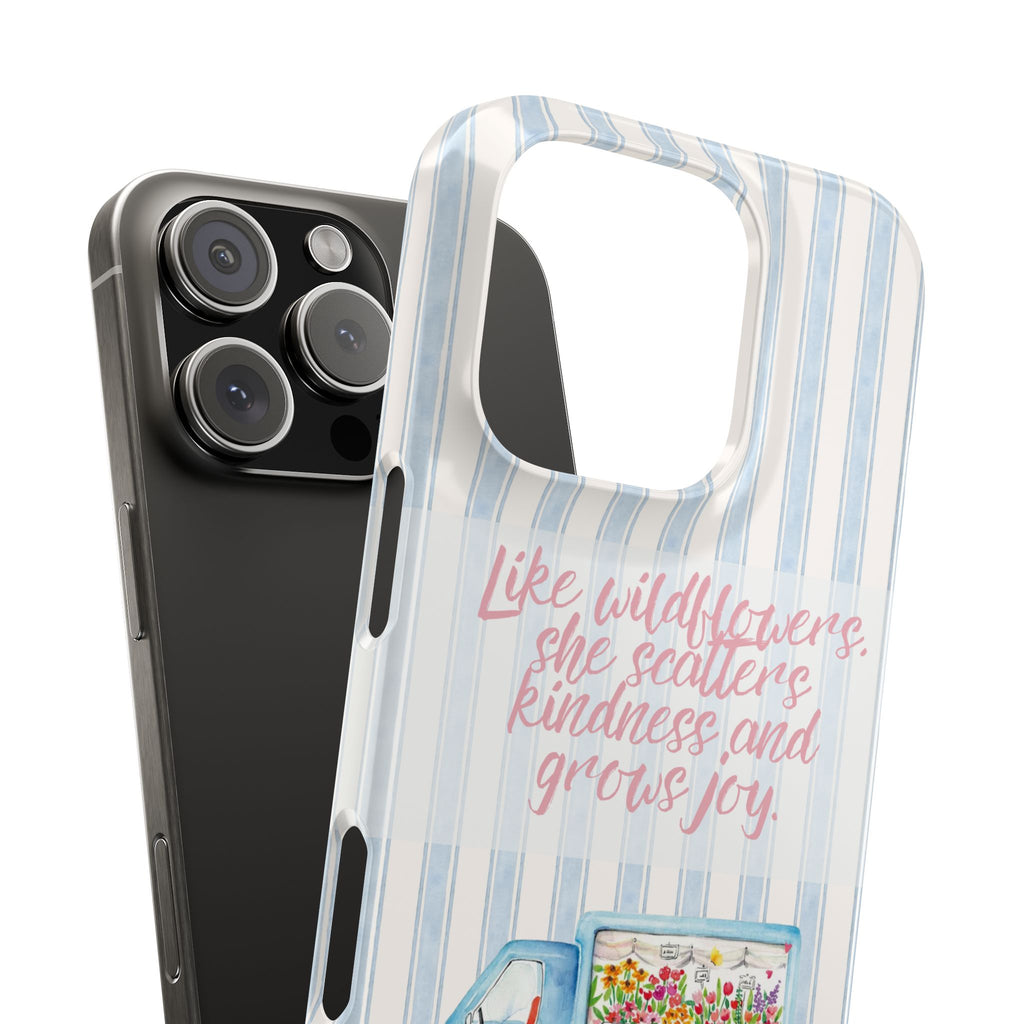 She’s Like Wildflowers iPhone Case