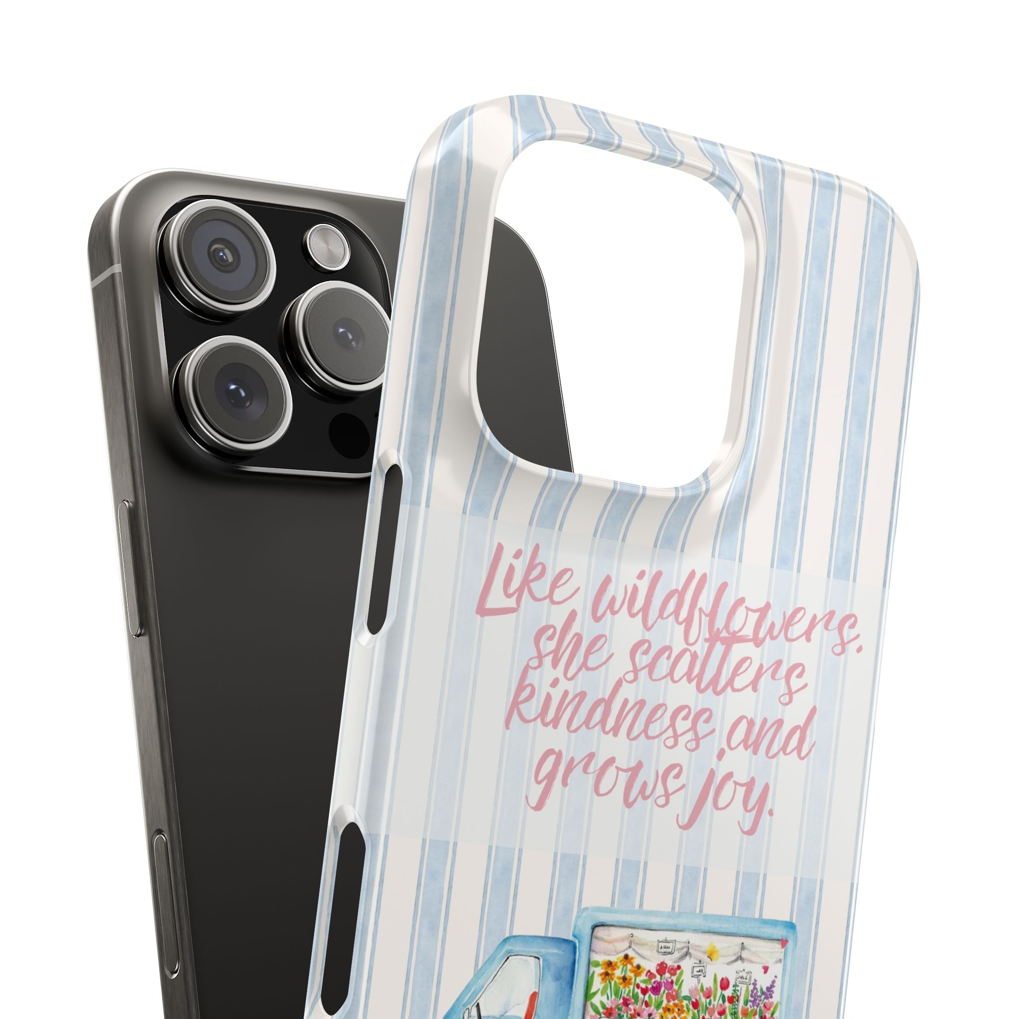 She’s Like Wildflowers iPhone Case