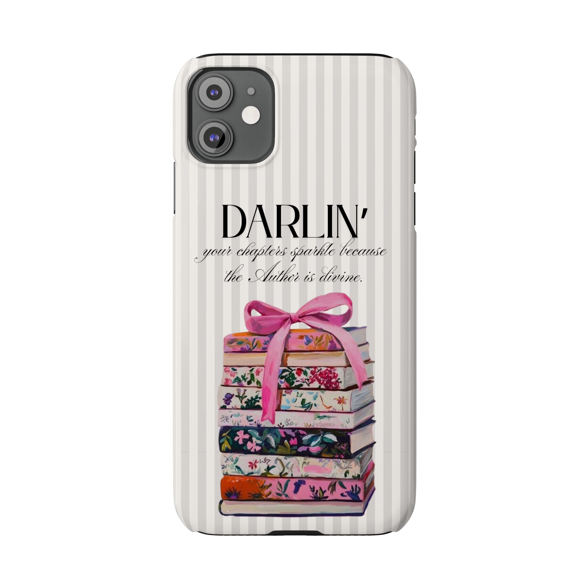 Darlin’ The Author Is Devine iPhone Case