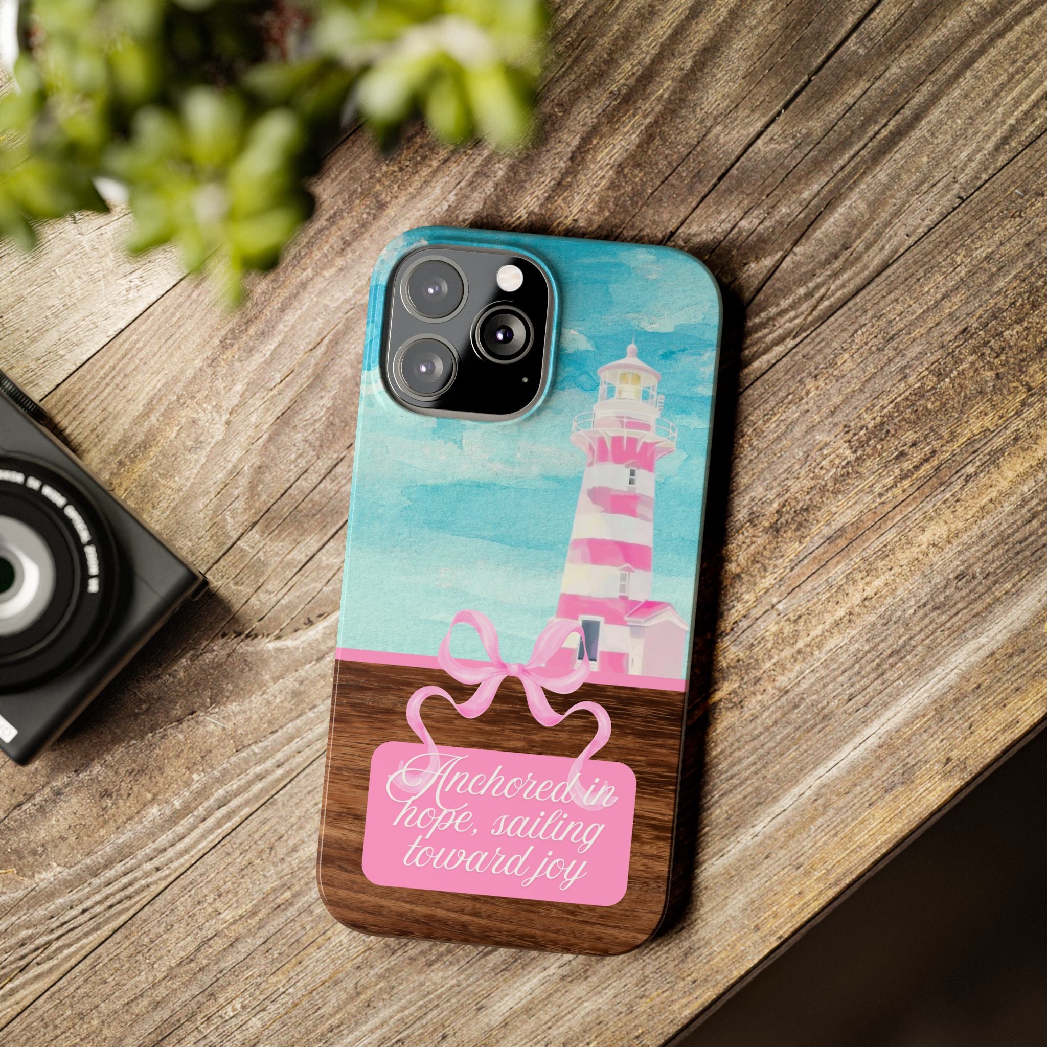 Anchored In Hope iPhone Case