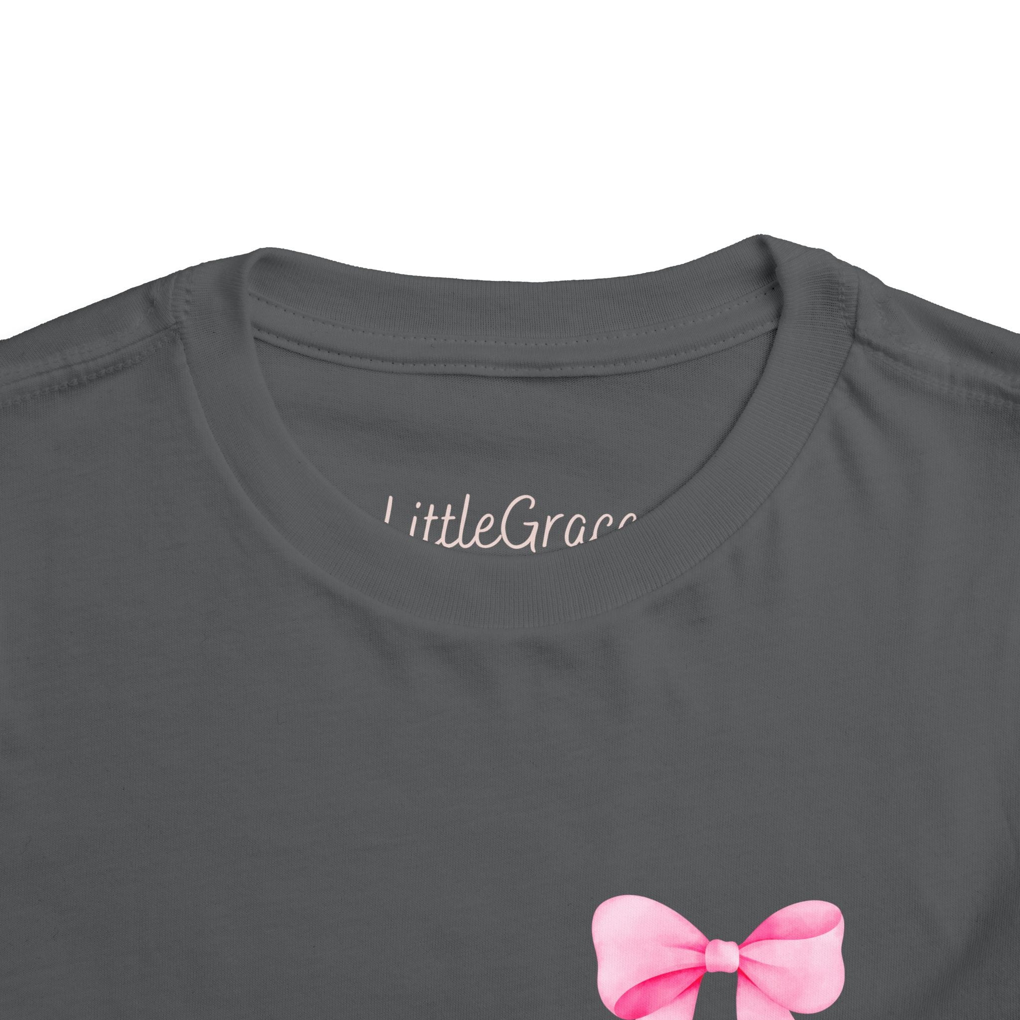 Born to be Loved (front and back) Toddler Tee