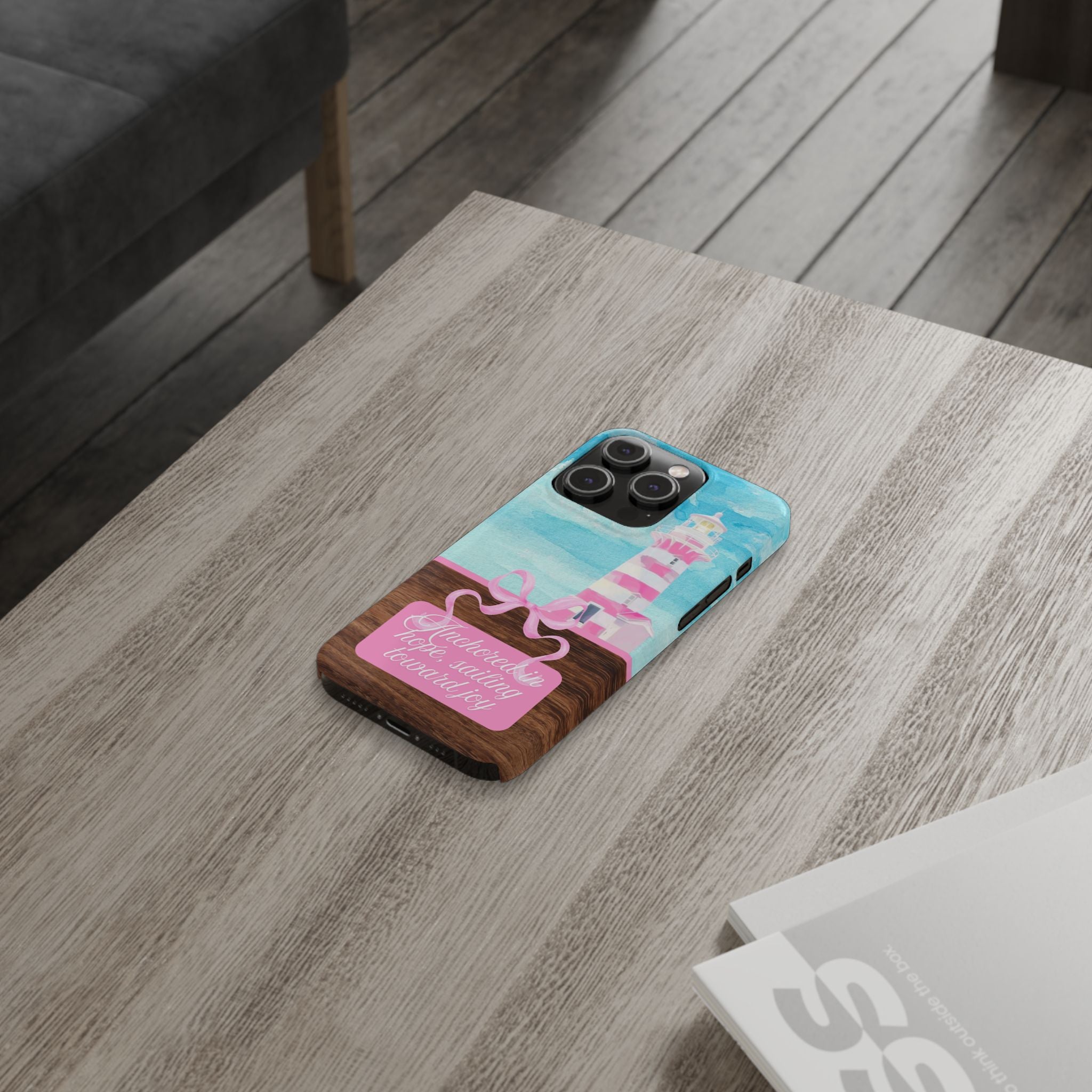 Anchored In Hope iPhone Case