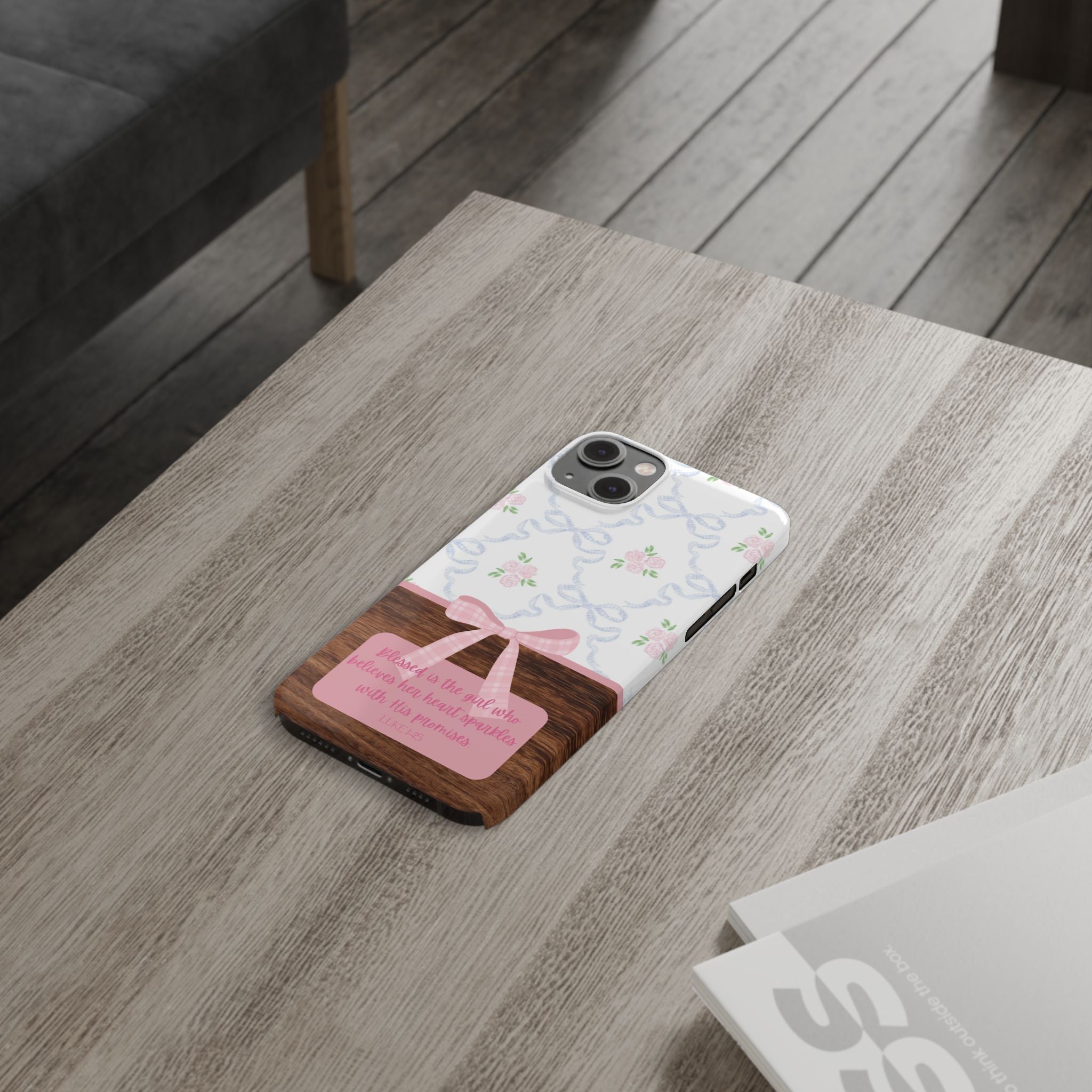 Blessed Is The Girl iPhone Case