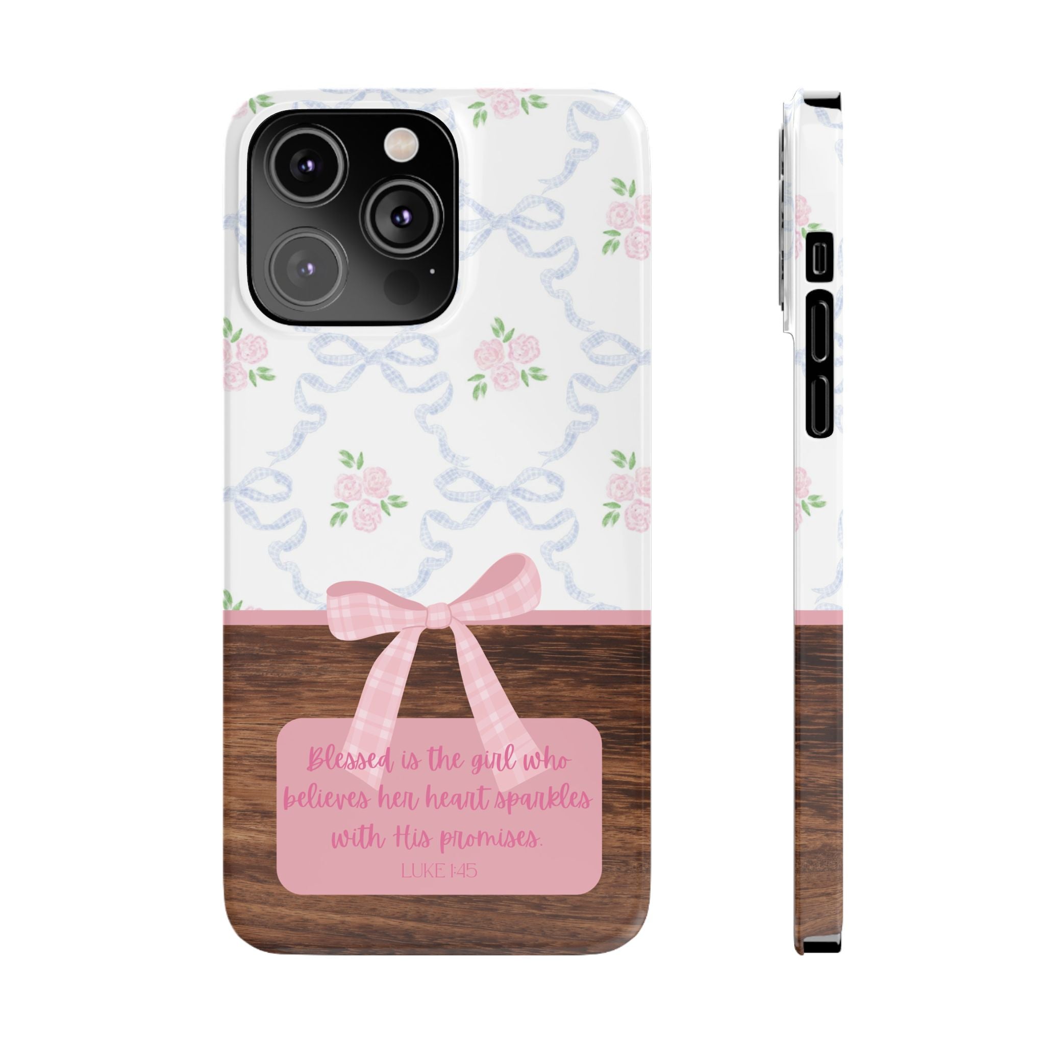 Blessed Is The Girl iPhone Case