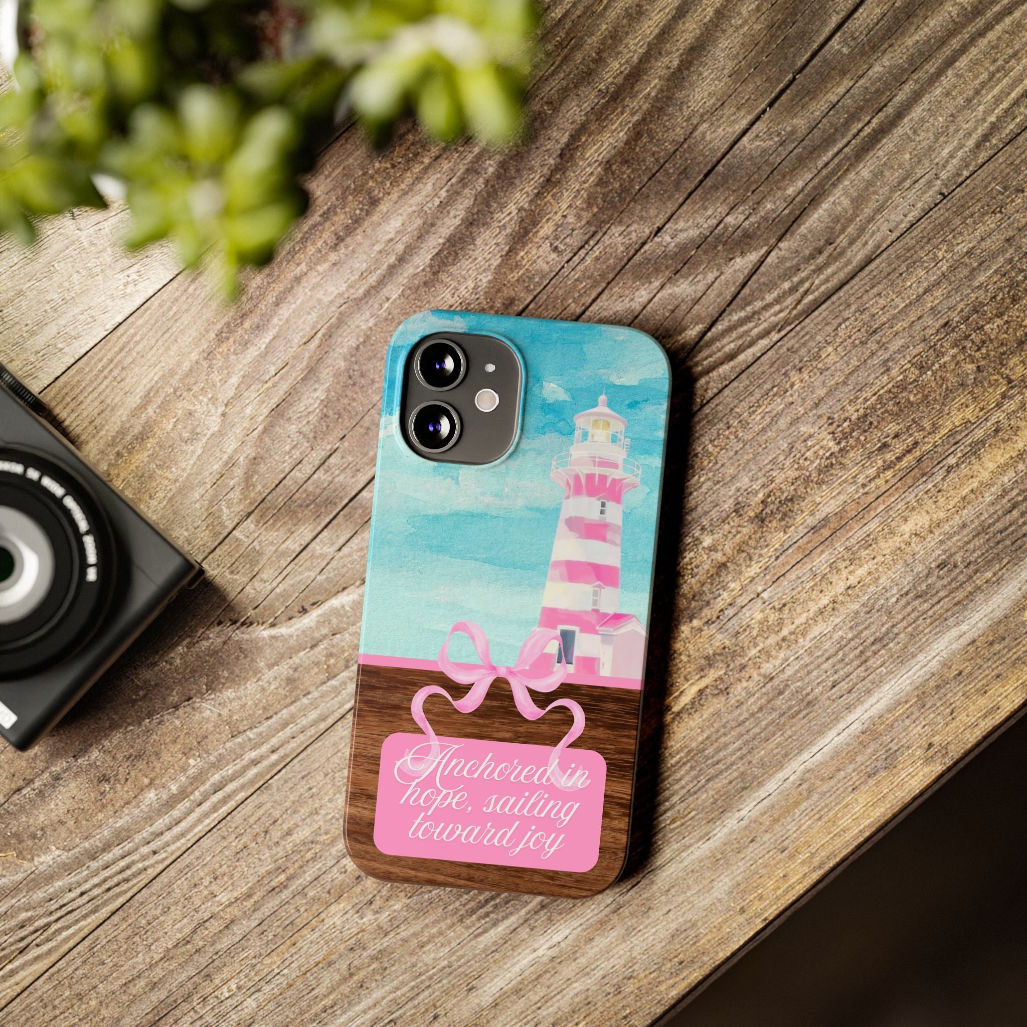 Anchored In Hope iPhone Case