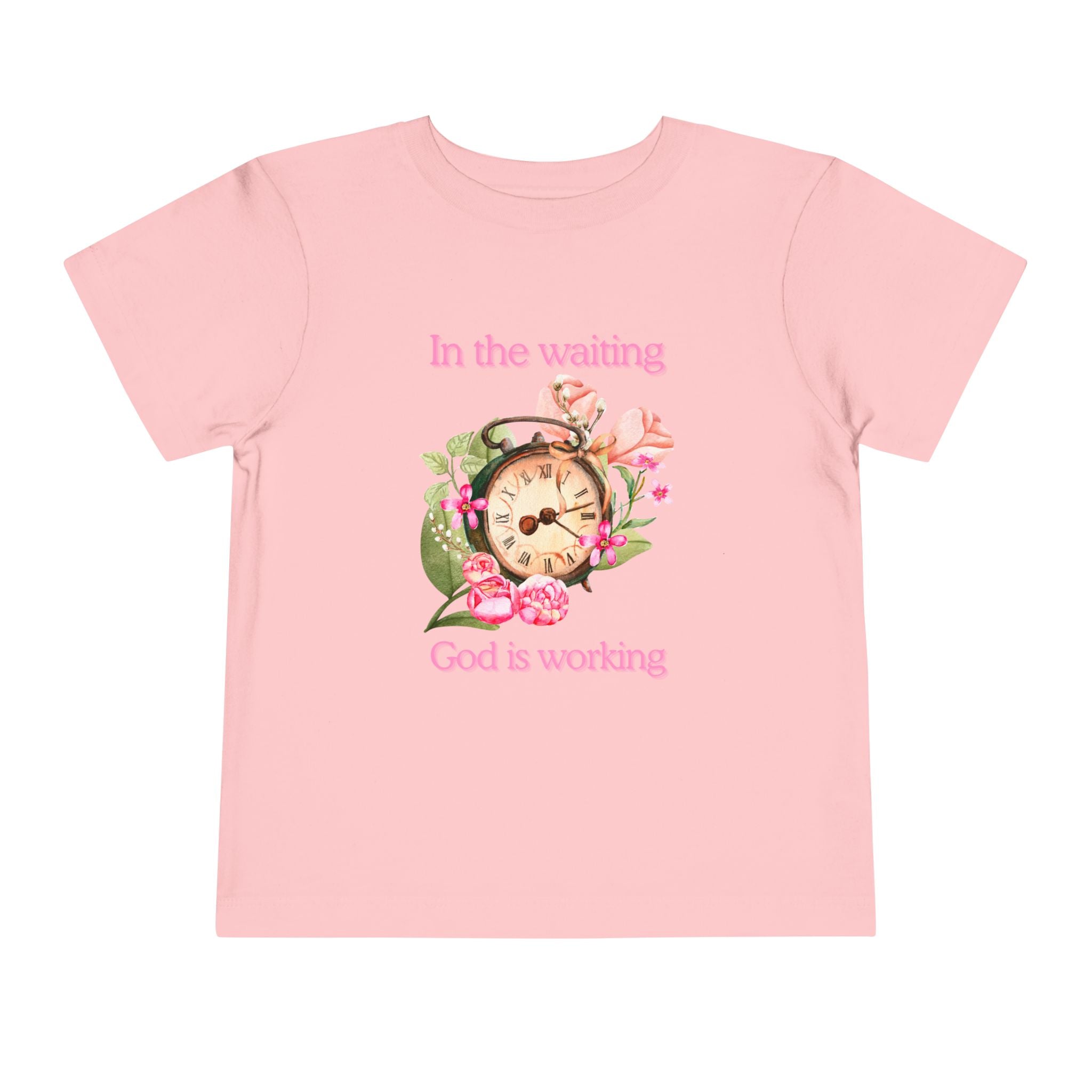 In the waiting God is Working Toddler Tee
