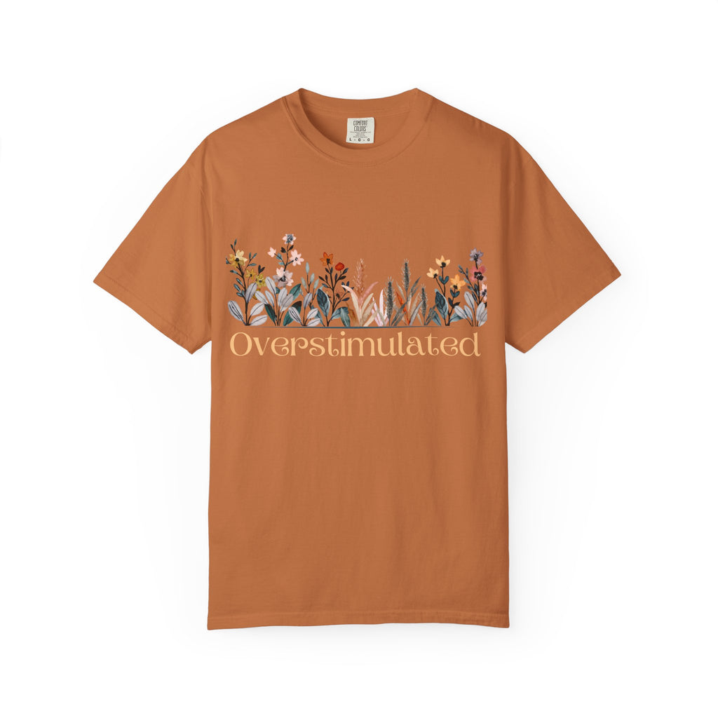 Floral Overstimulated T-shirt