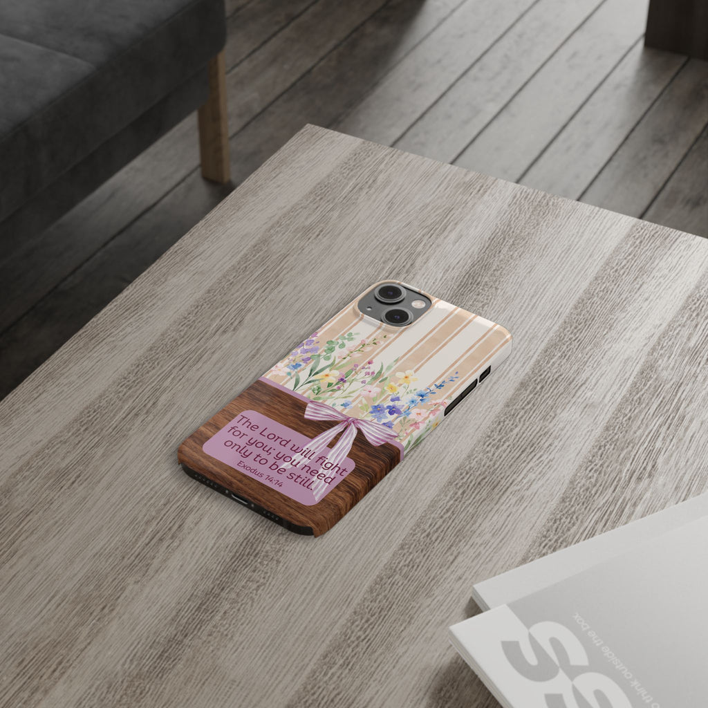 Be Still iPhone Case