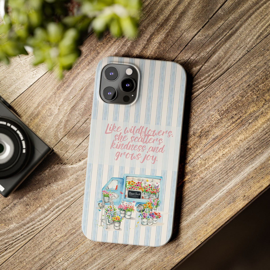 She’s Like Wildflowers iPhone Case