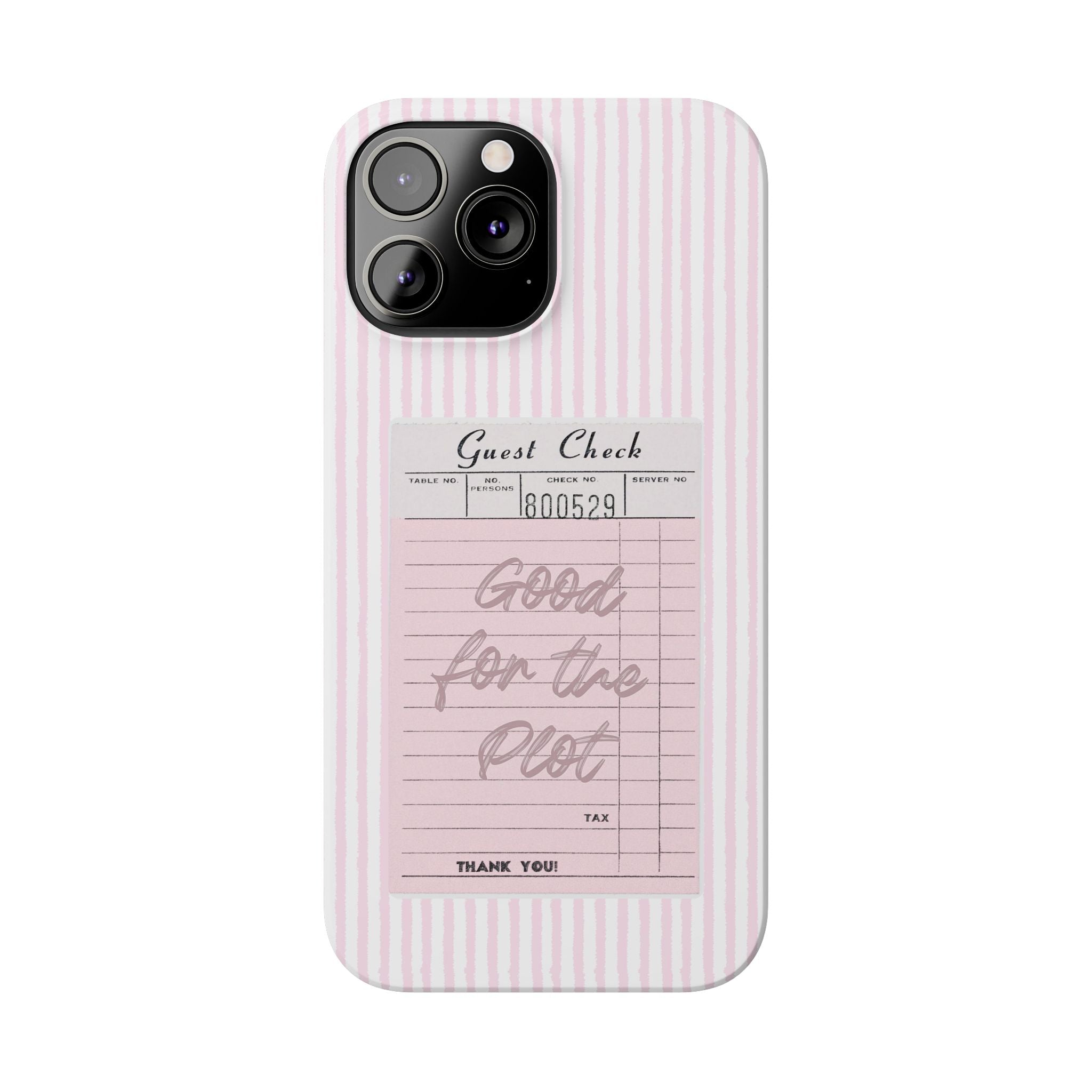 Good For The Plot iPhone Case