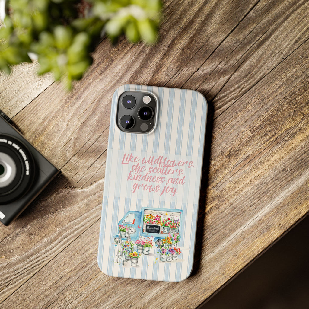 She’s Like Wildflowers iPhone Case
