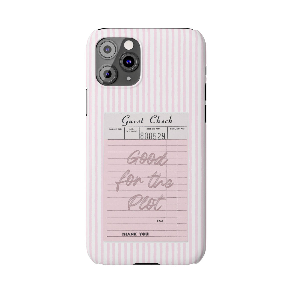Good For The Plot iPhone Case