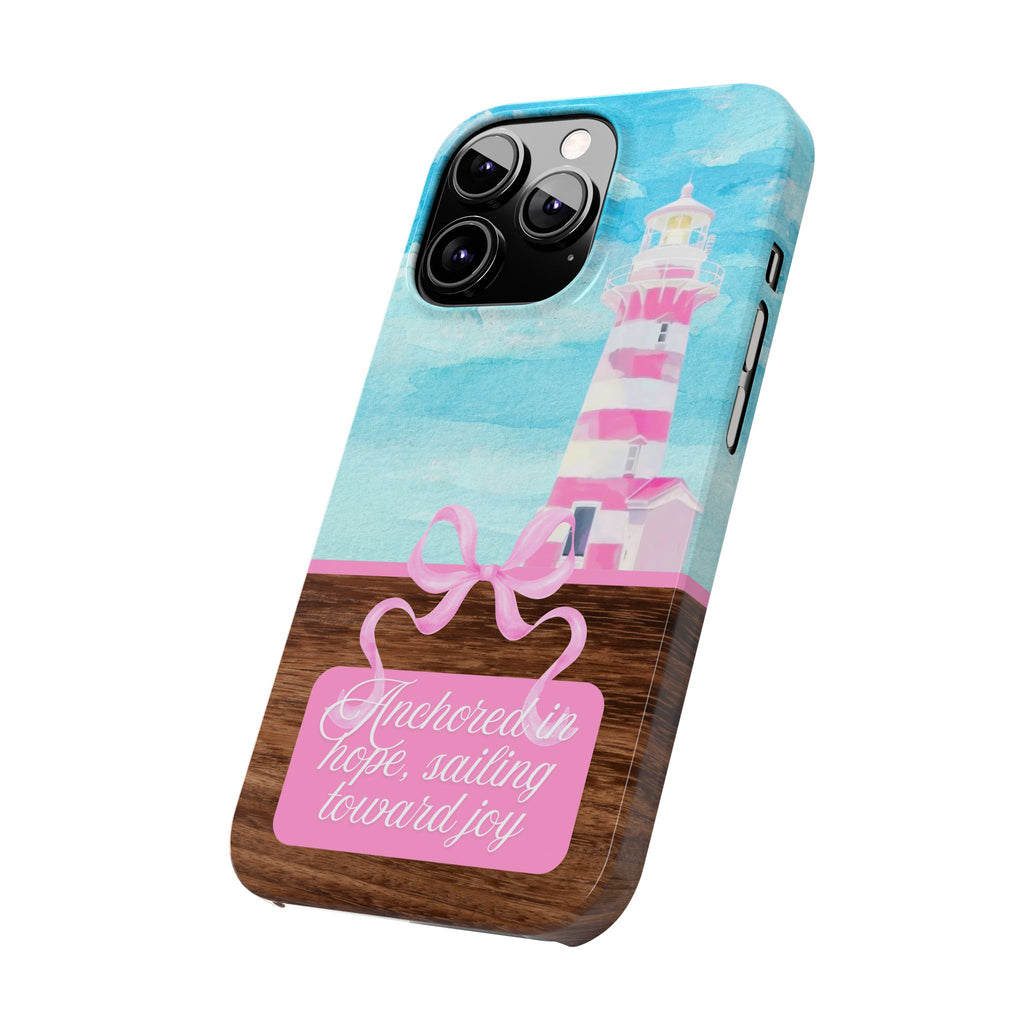 Anchored In Hope iPhone Case