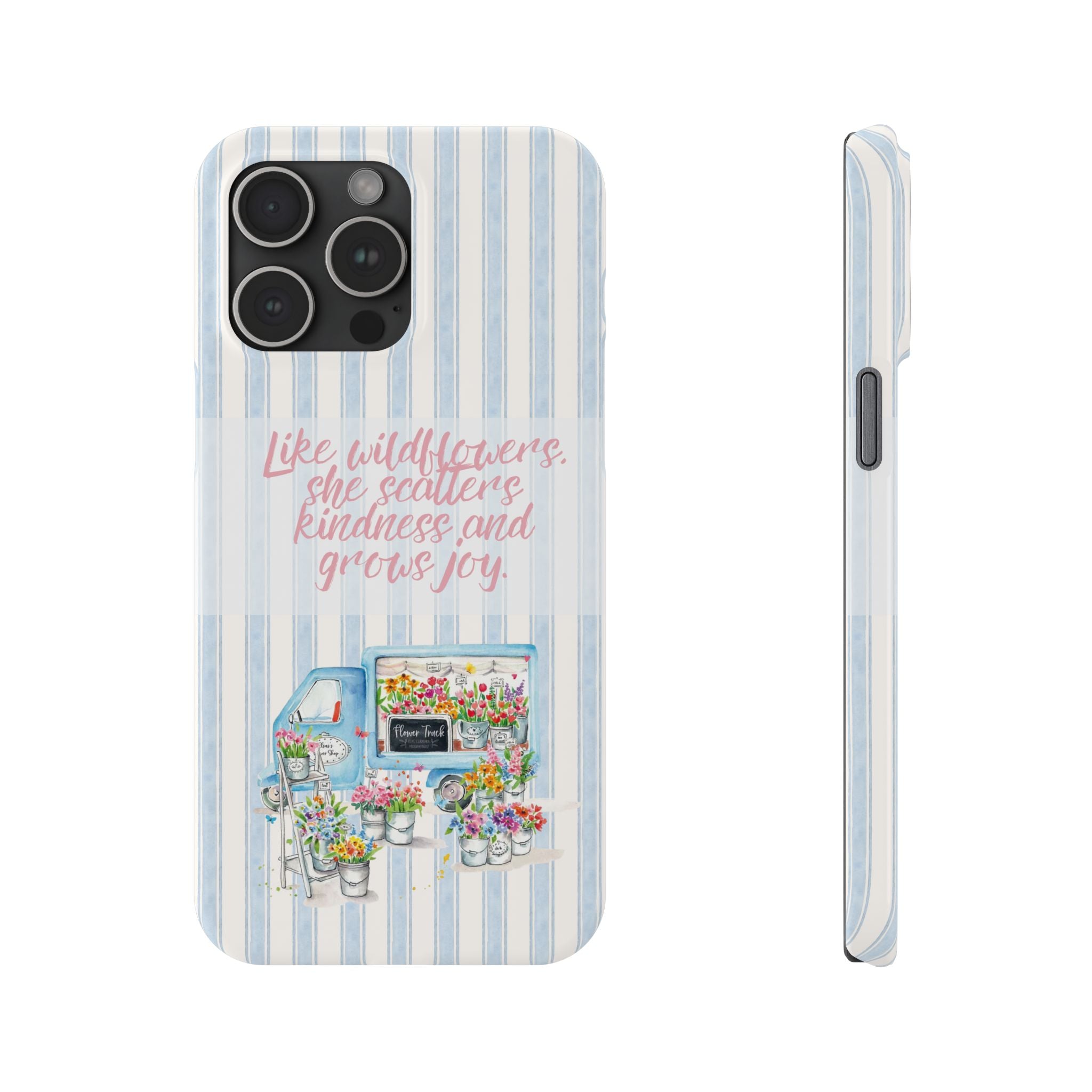 She’s Like Wildflowers iPhone Case