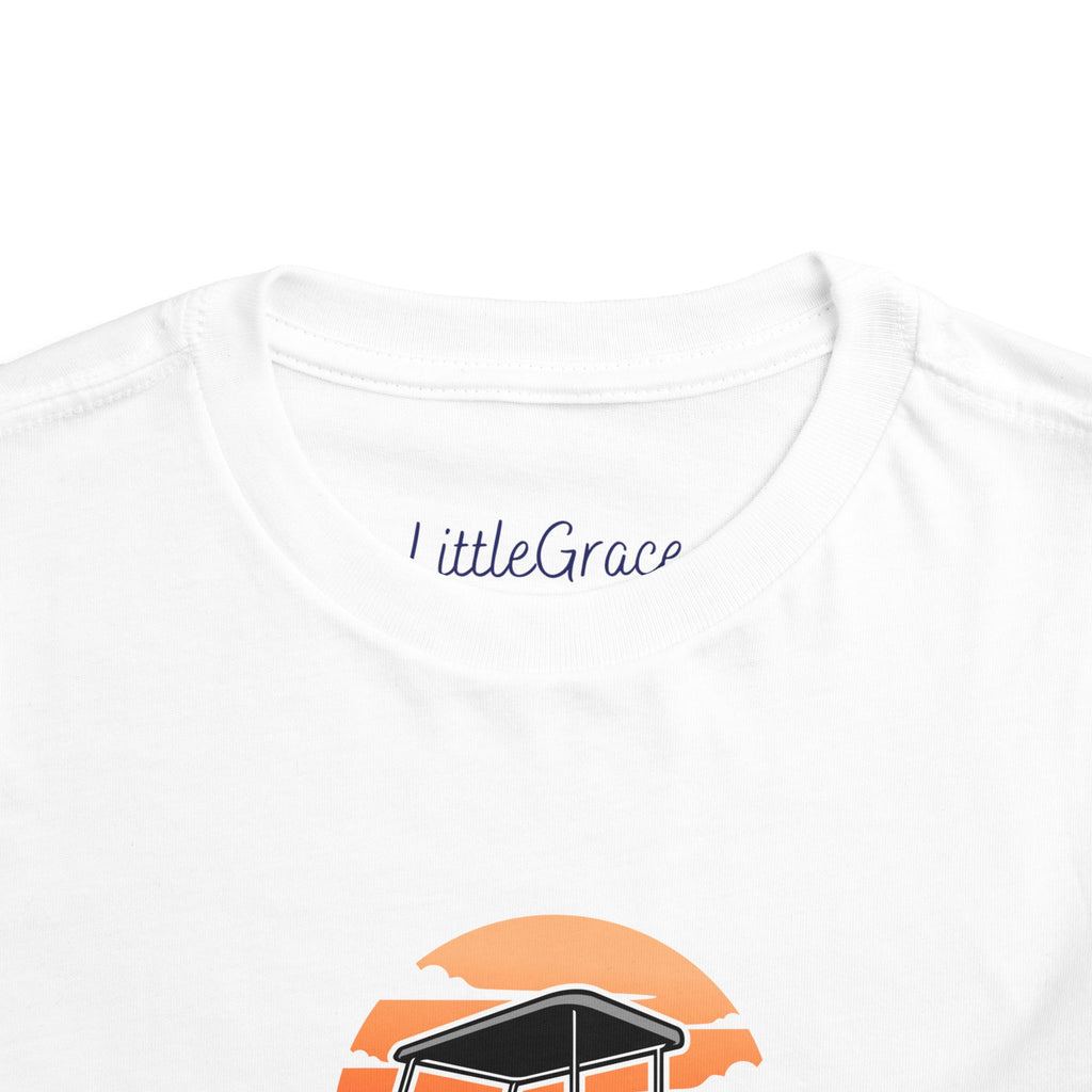 Rolling With My Dad Golf Toddler Tee