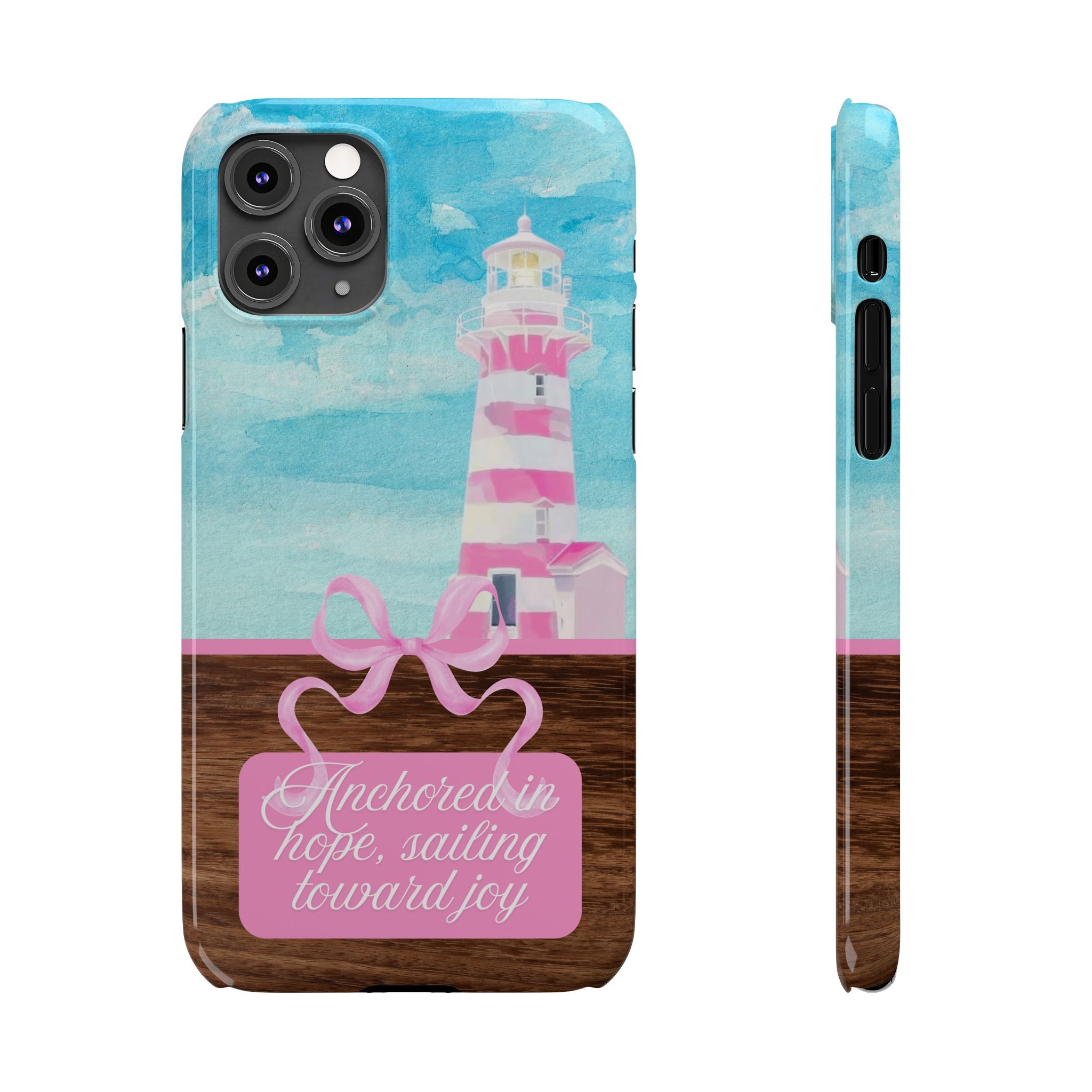 Anchored In Hope iPhone Case