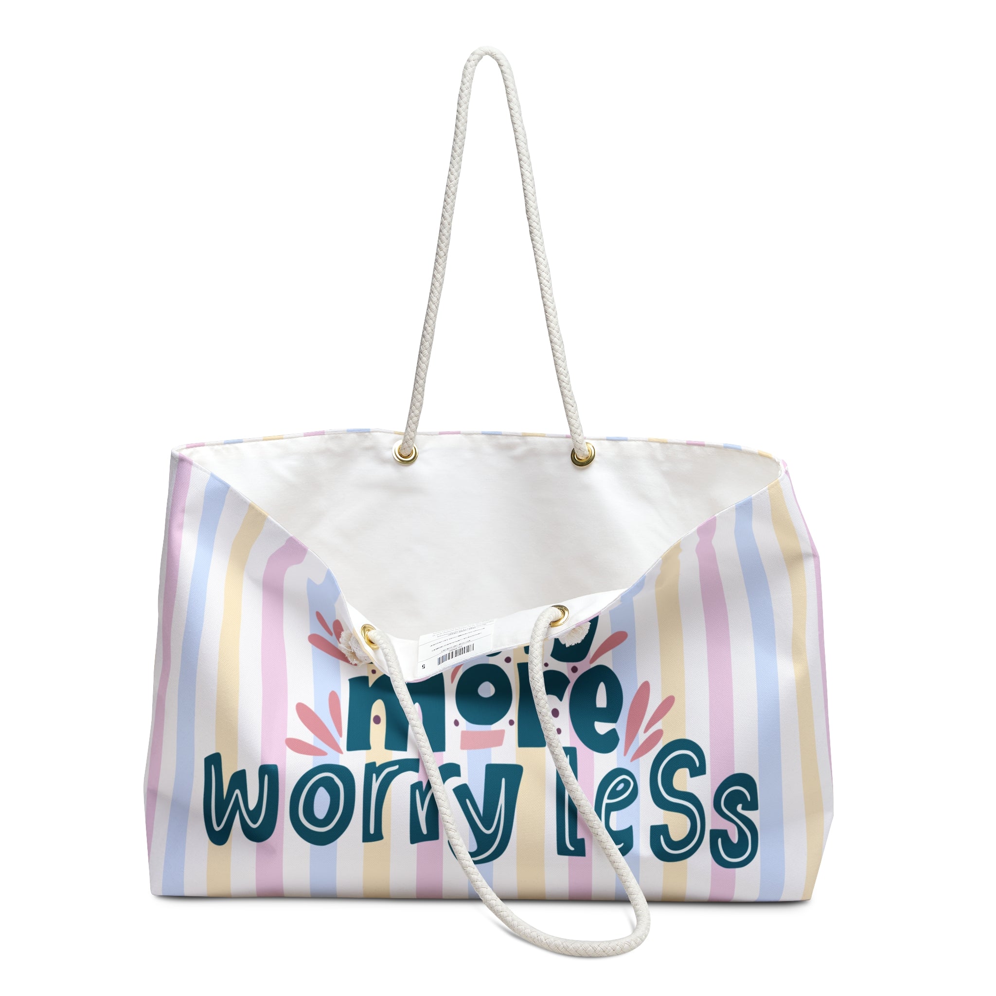 Pray More Worry Less Weekender Bag