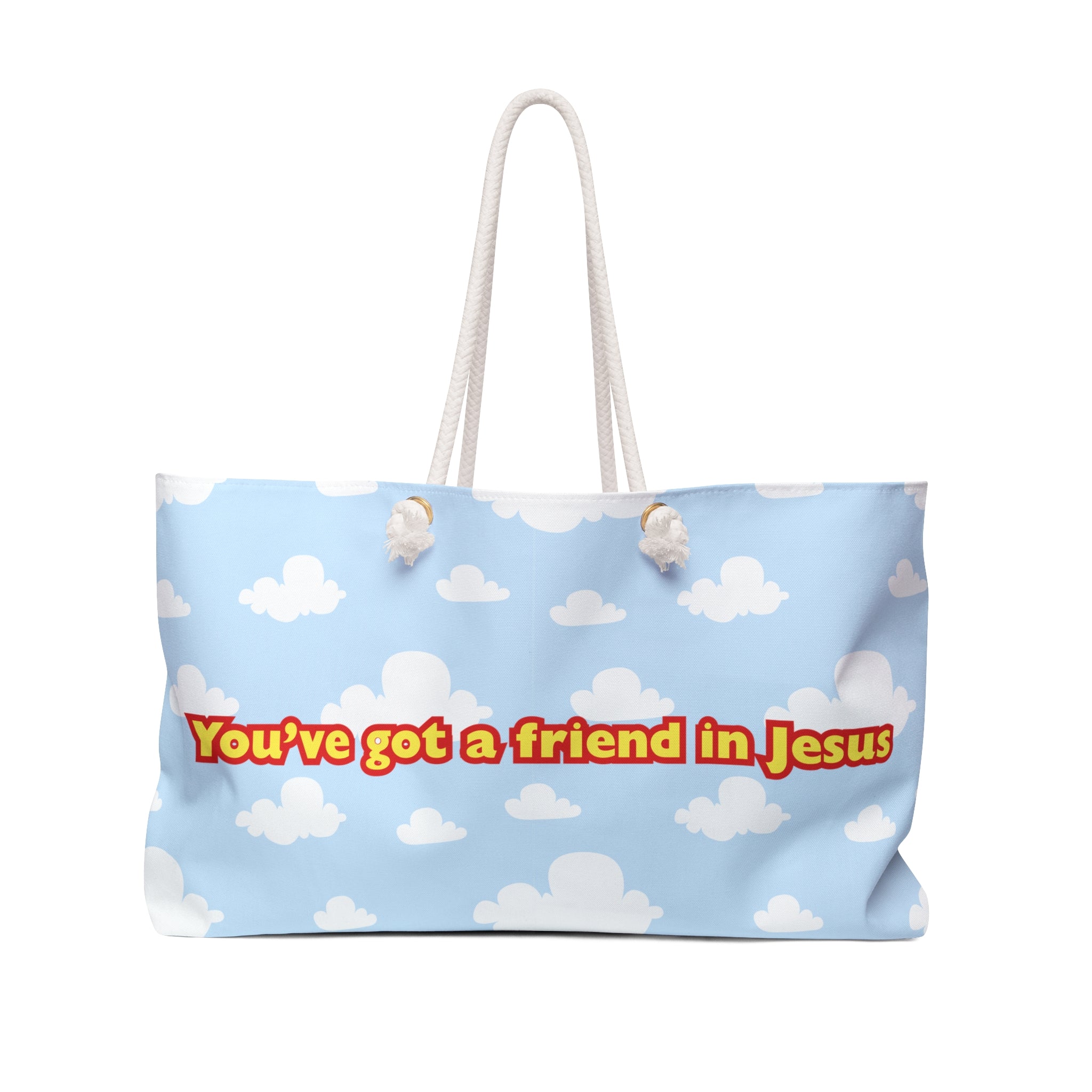 You’ve got a Friend in Jesus Weekender Bag