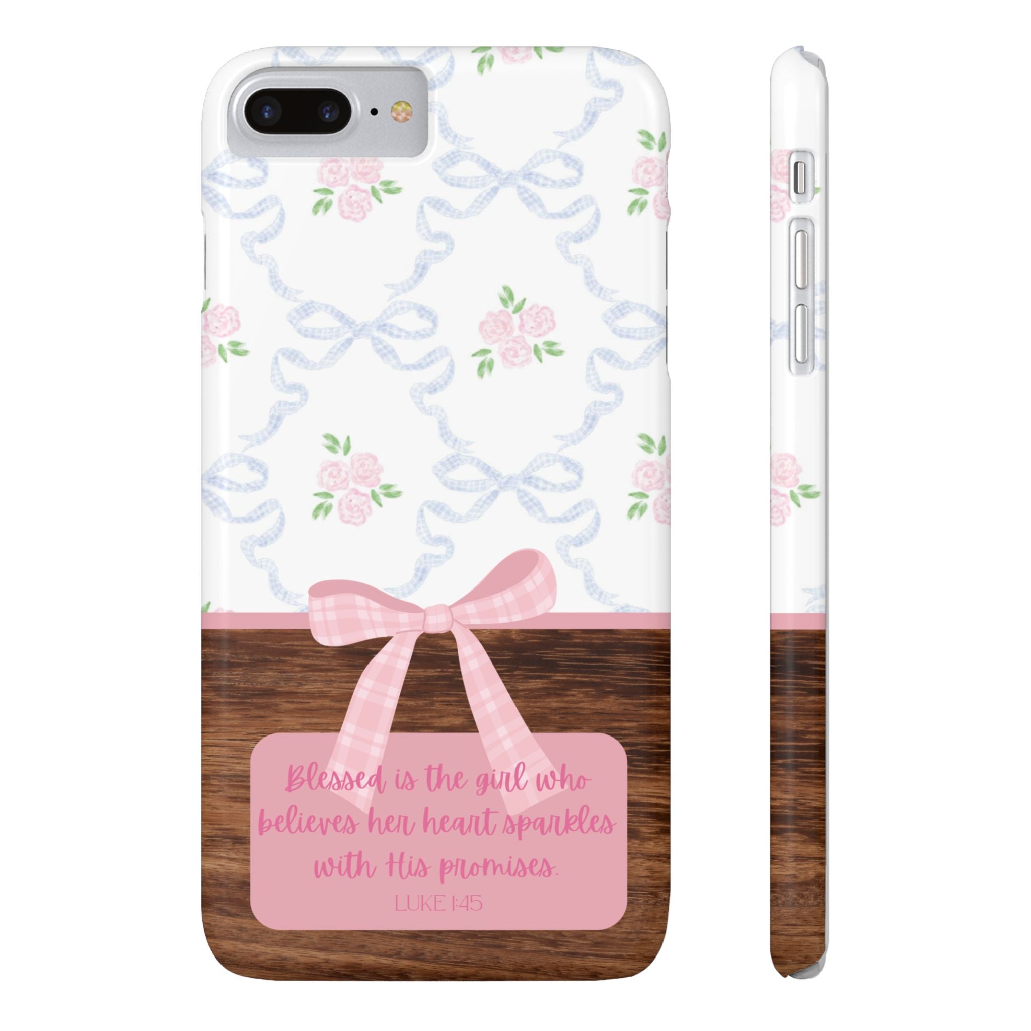 Blessed Is The Girl iPhone Case