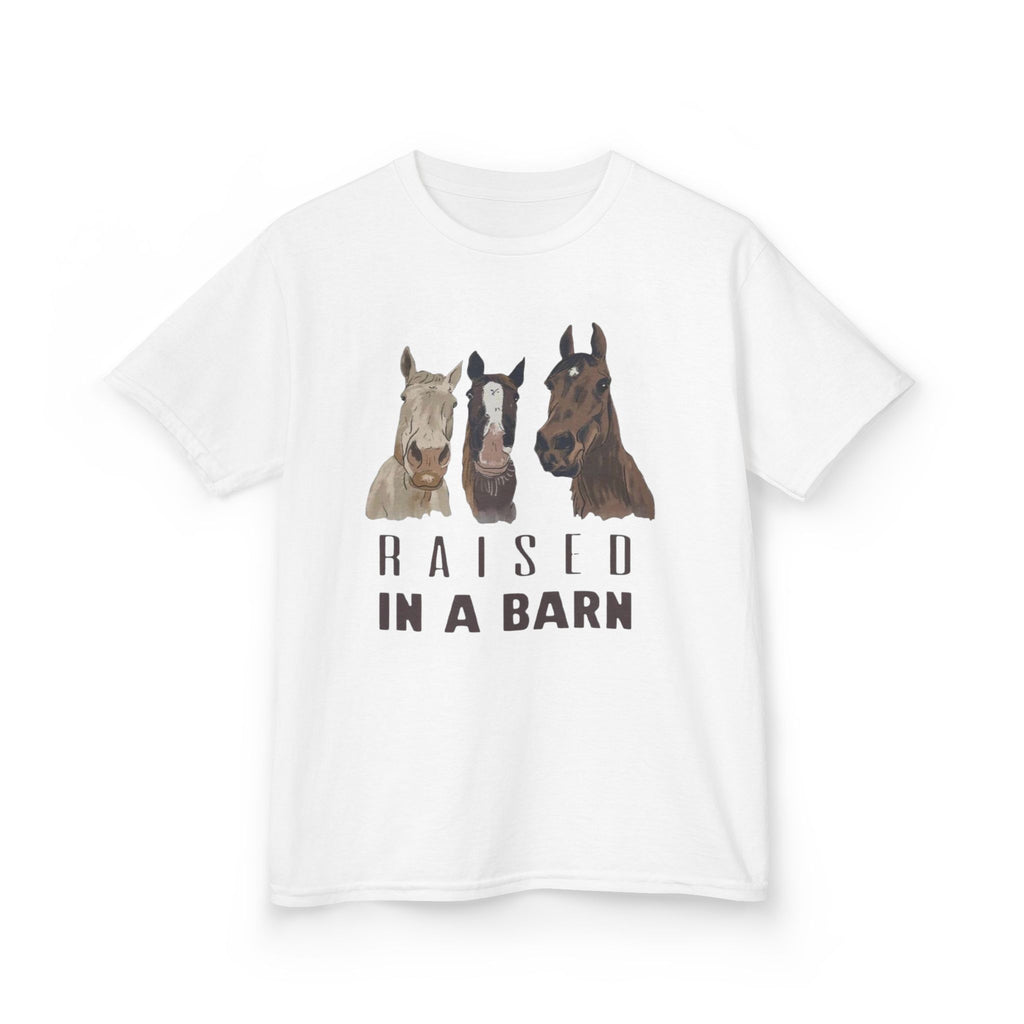 Raised In A Barn Kids Tee