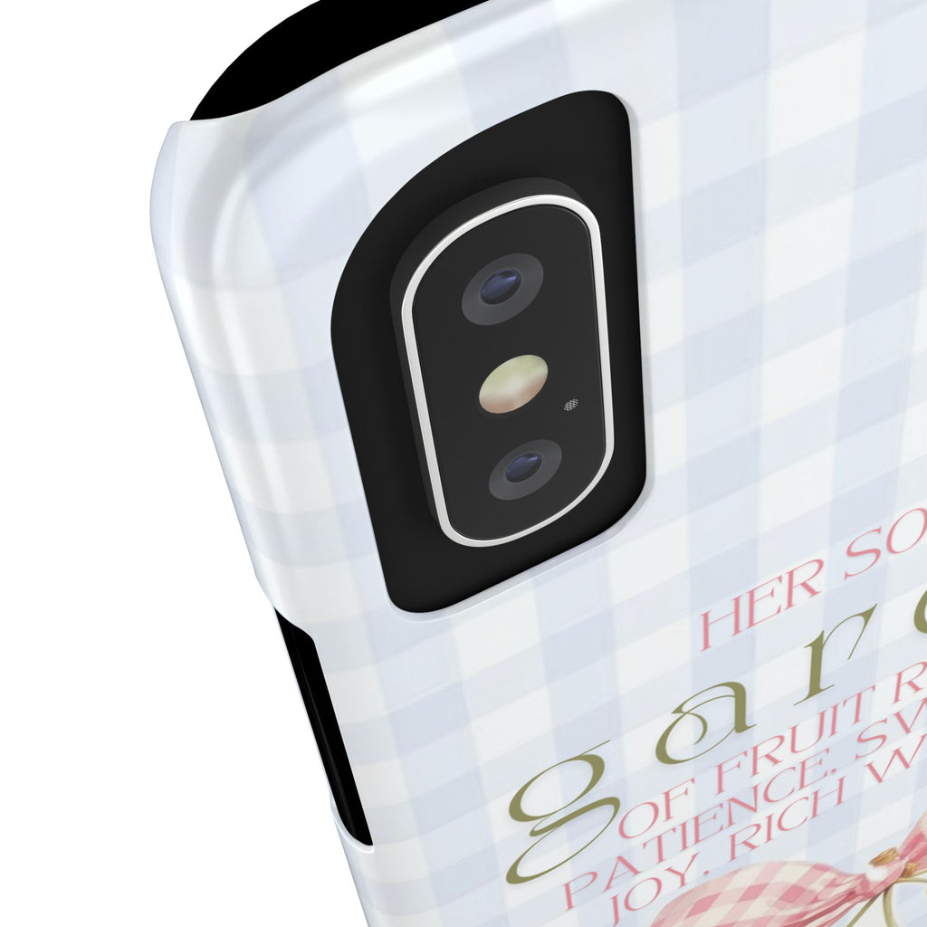 Her Soul Is A Garden iPhone Case