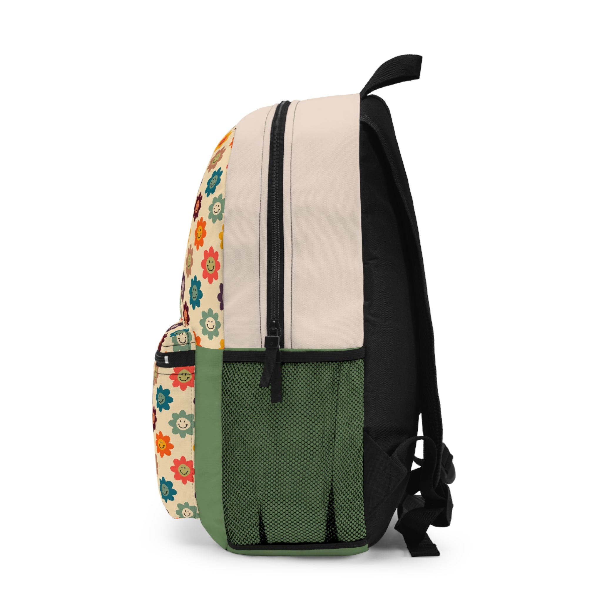 Neutral Floral Backpack