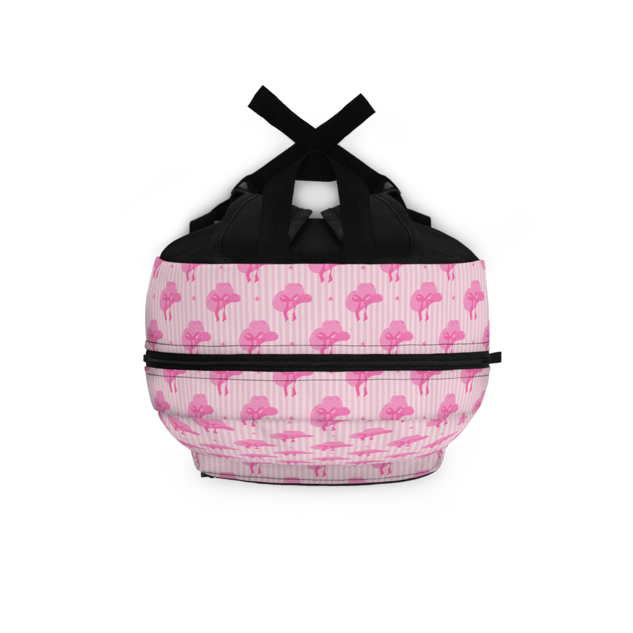 Pink Cowgirl Hat Kids Backpack