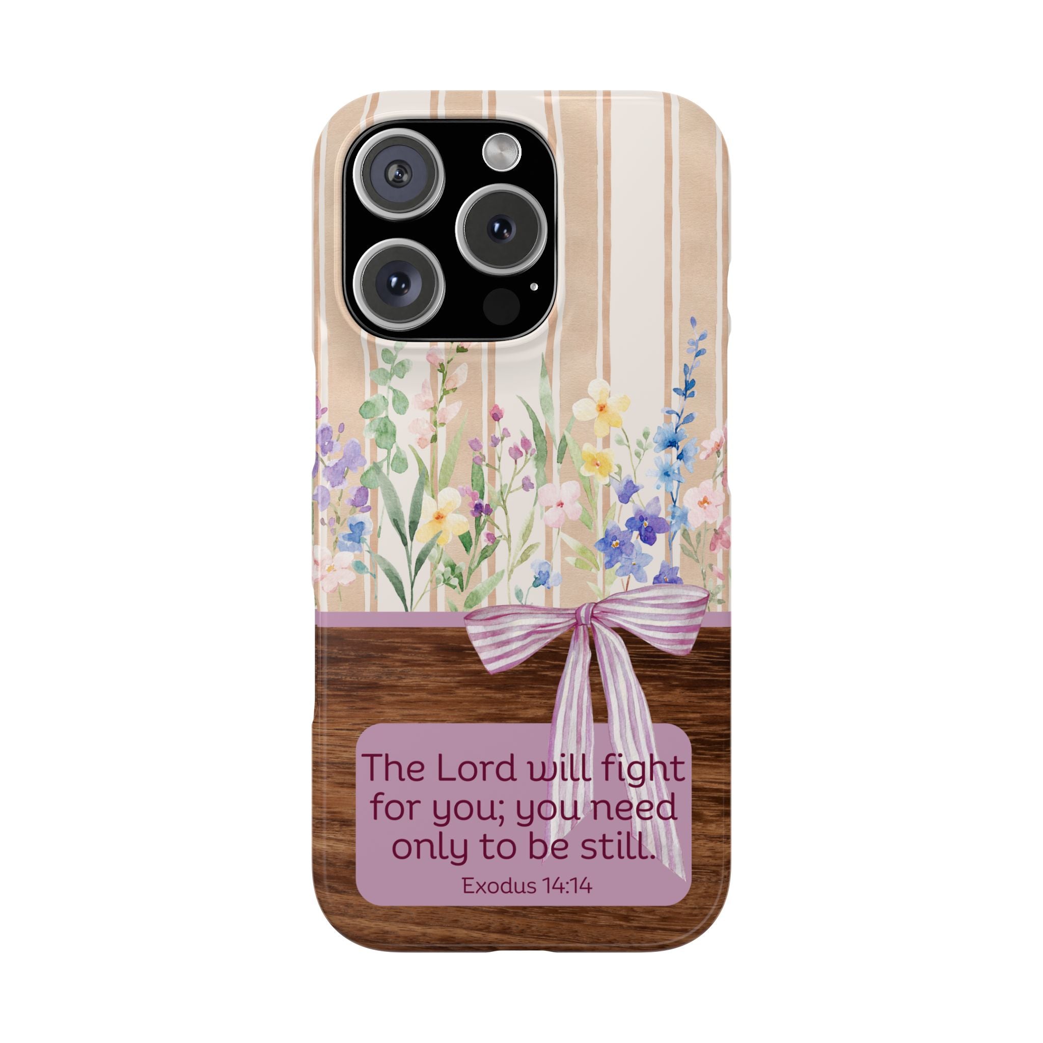 Be Still iPhone Case