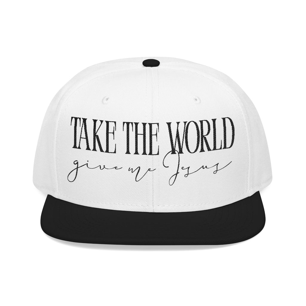 Take The World Give Me Jesus Embroidered Hat