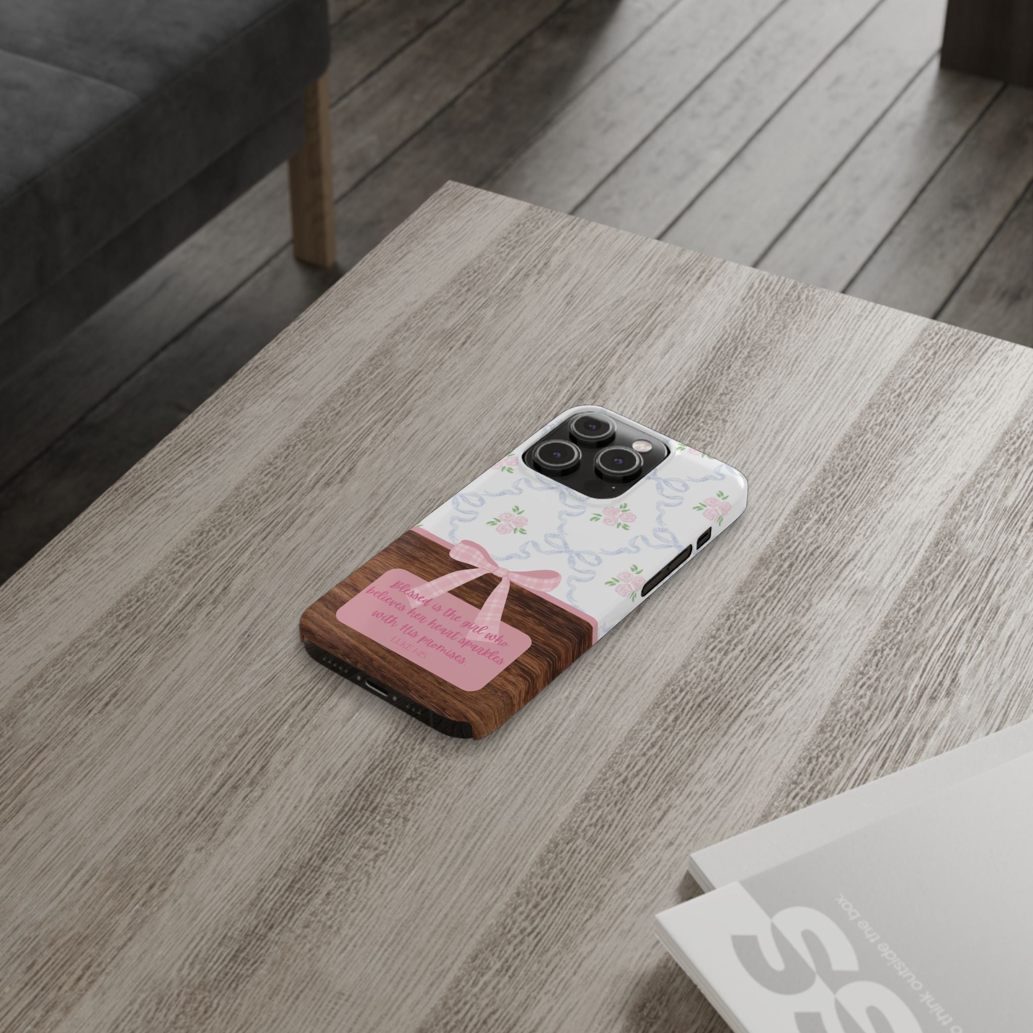 Blessed Is The Girl iPhone Case
