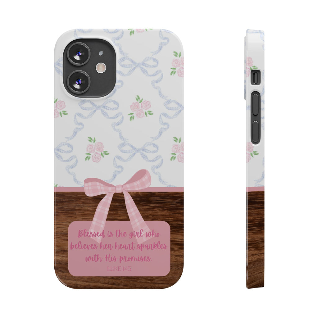 Blessed Is The Girl iPhone Case