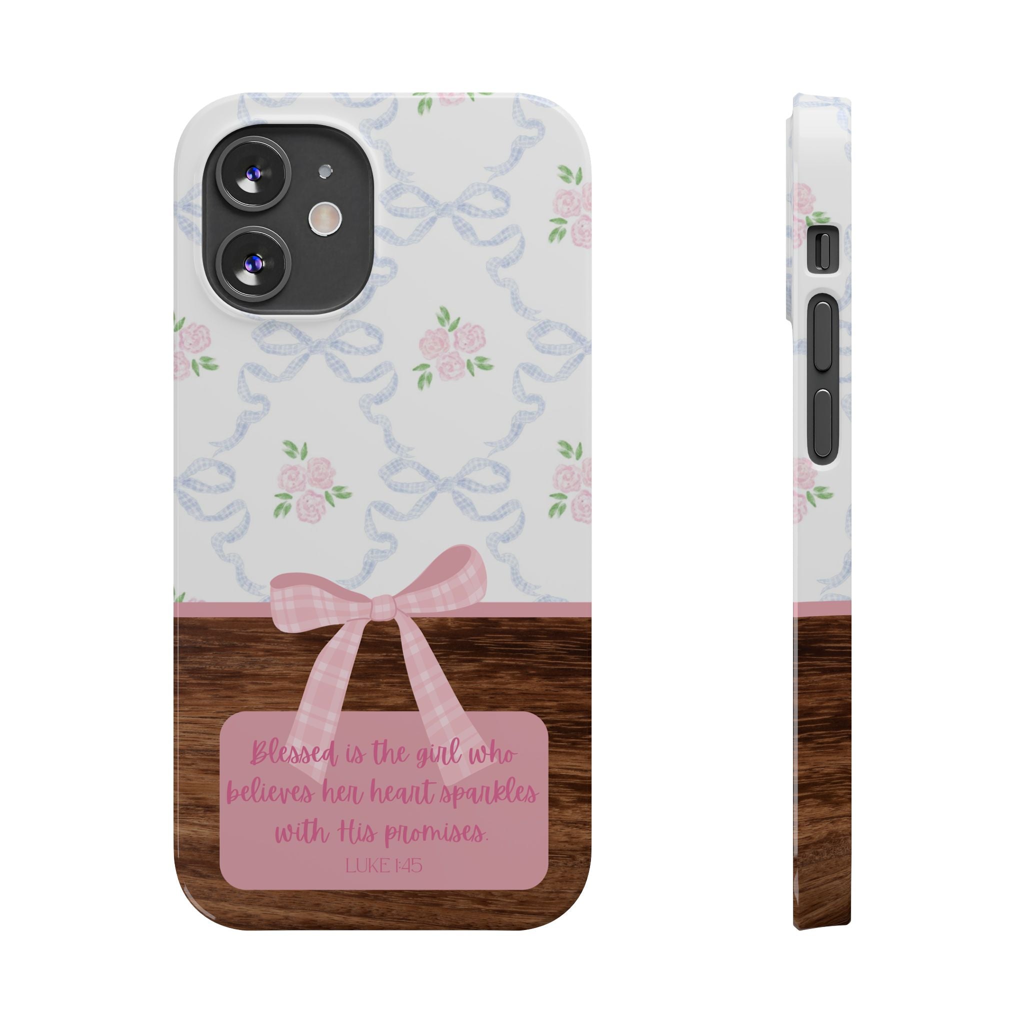 Blessed Is The Girl iPhone Case