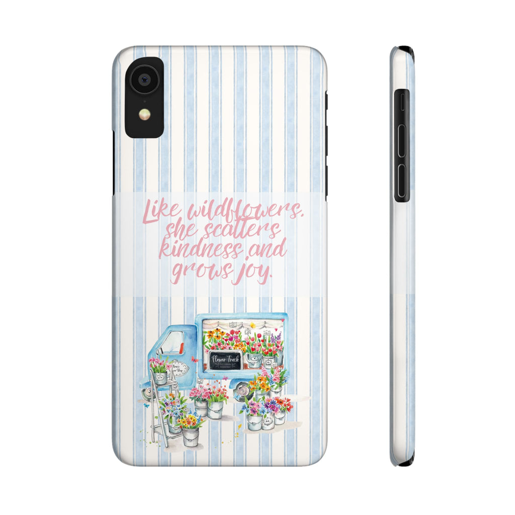She’s Like Wildflowers iPhone Case