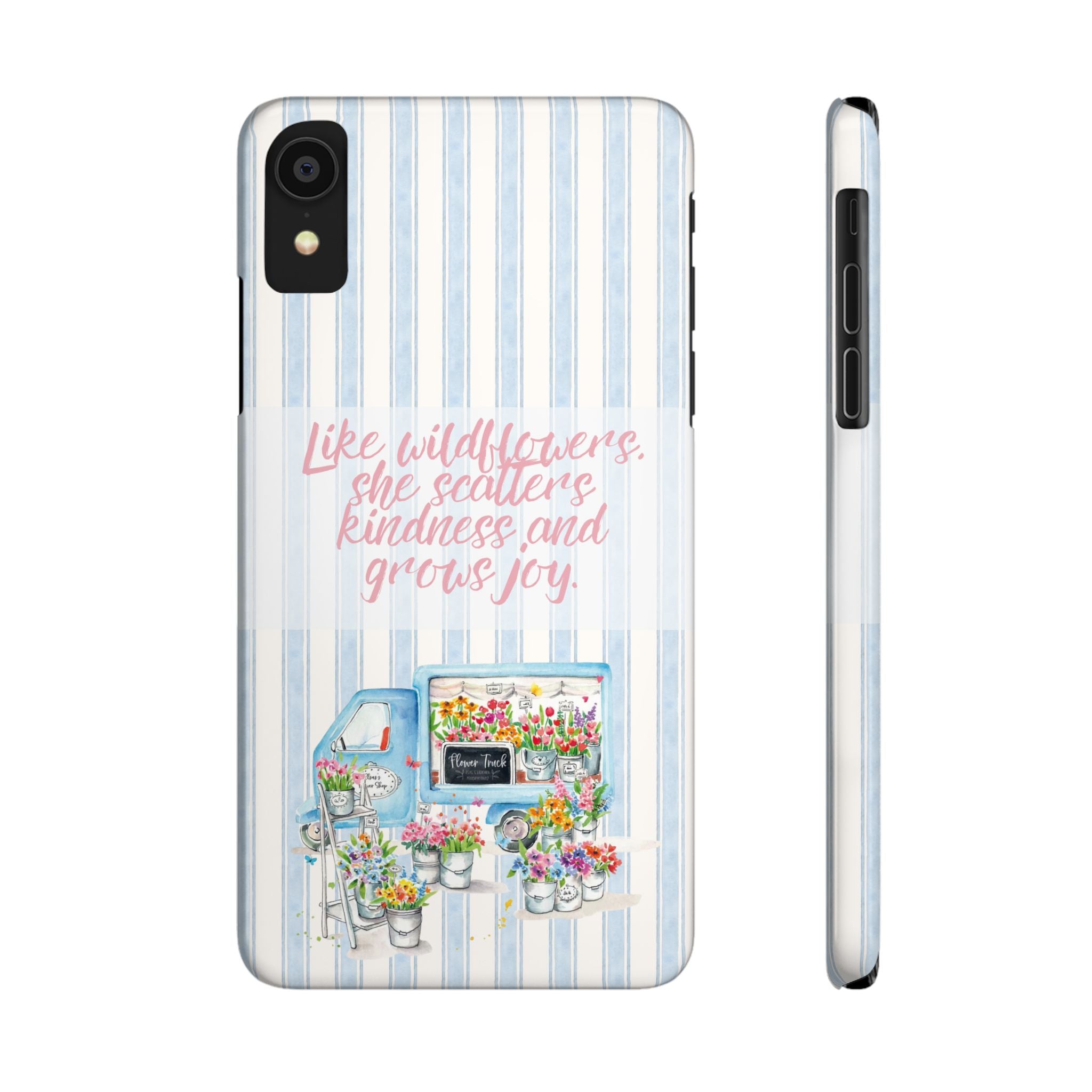 She’s Like Wildflowers iPhone Case
