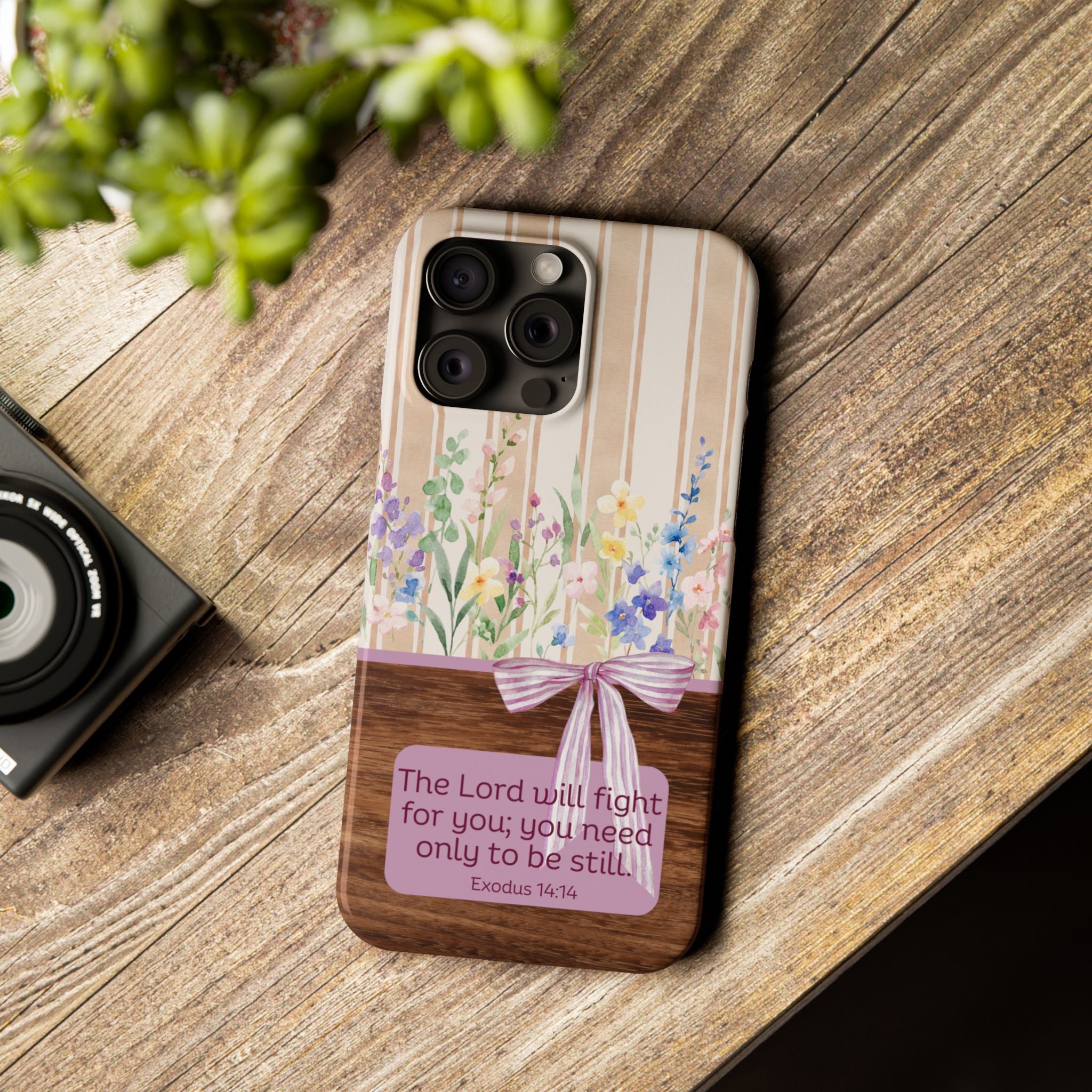 Be Still iPhone Case