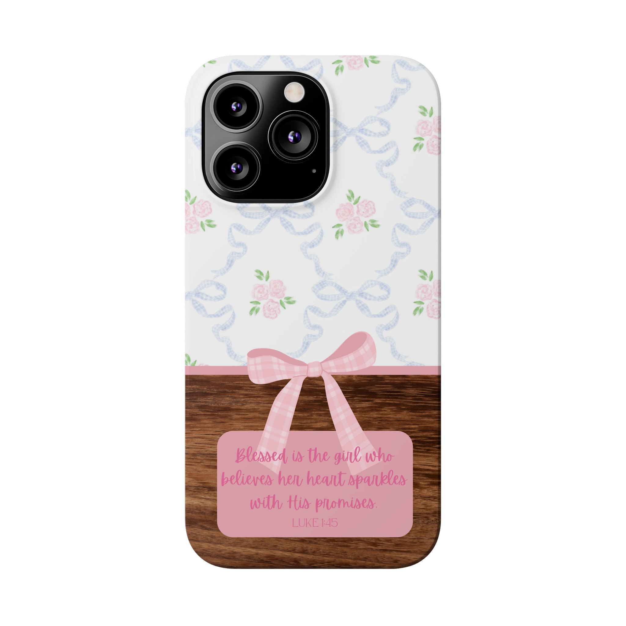 Blessed Is The Girl iPhone Case