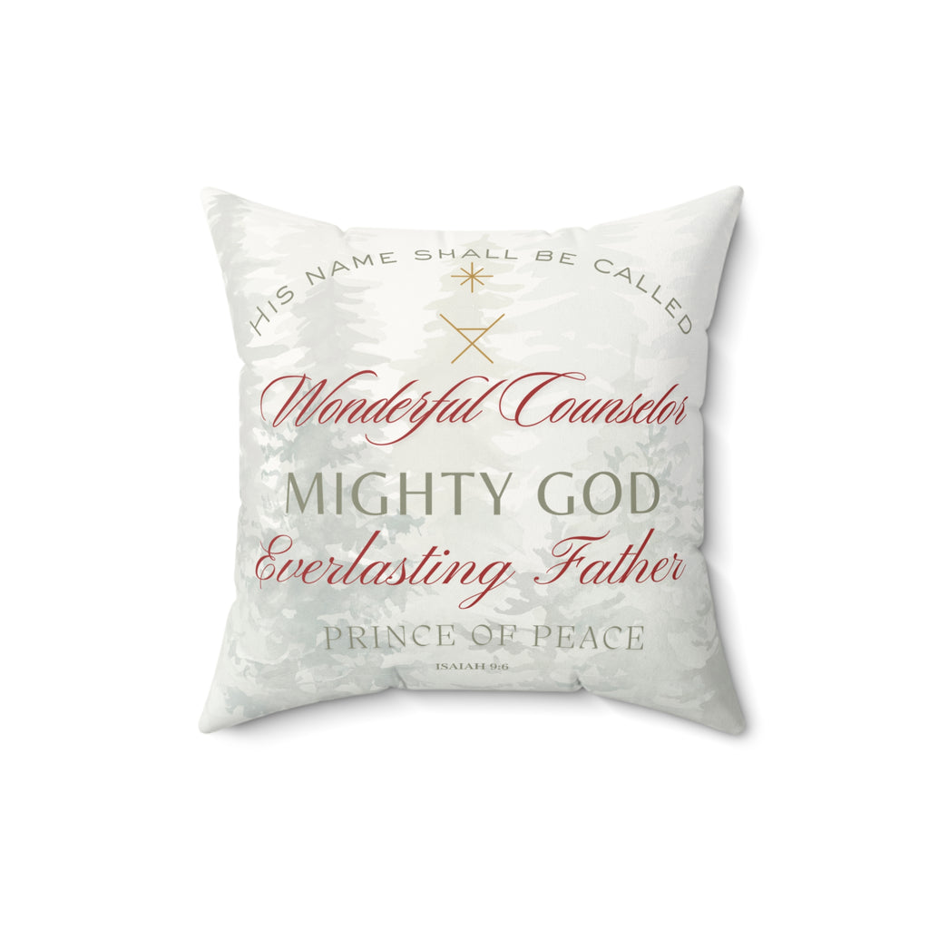 Jesus Christmas Pillow