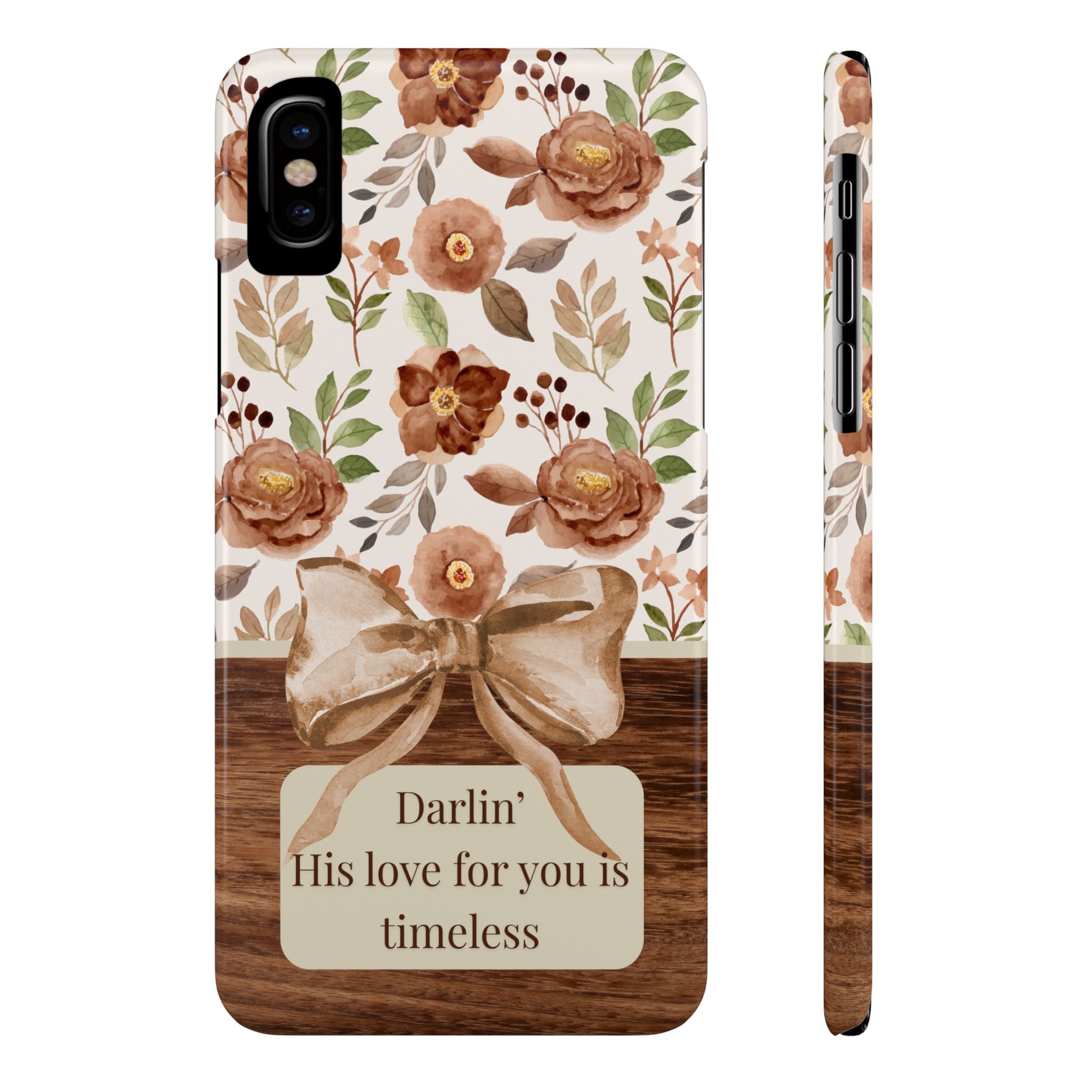 Darlin His Love For You Is Timeless iPhone Case