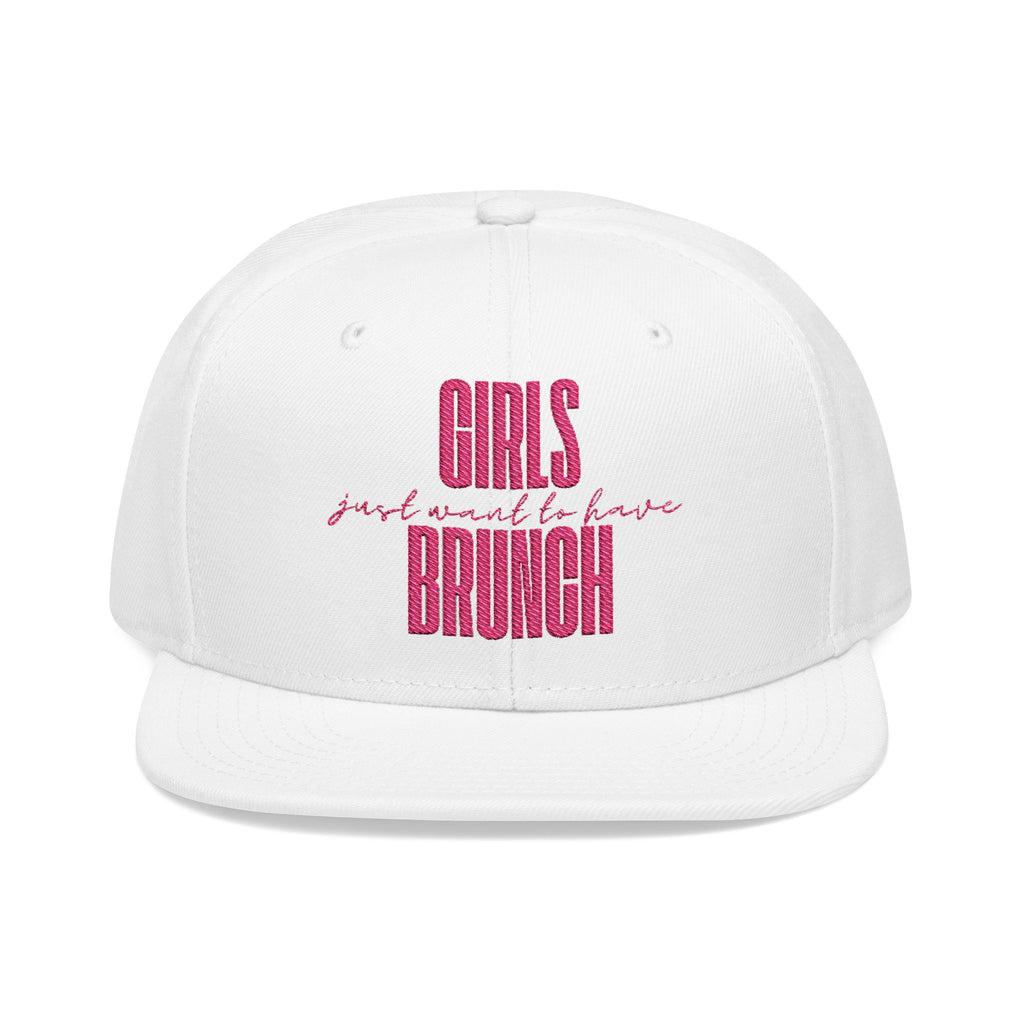 Girls Just Want To Have Brunch Embroidered Hat