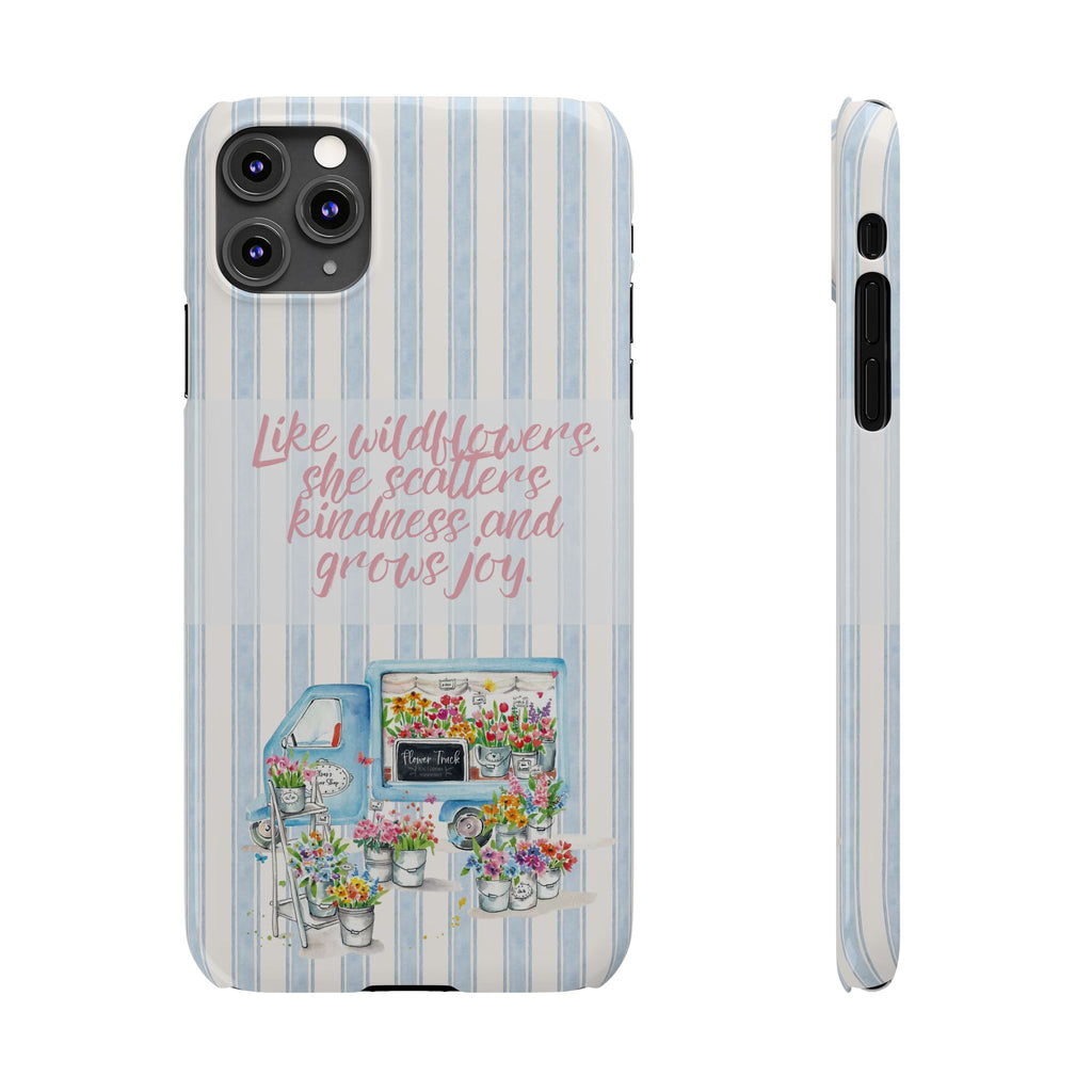 She’s Like Wildflowers iPhone Case