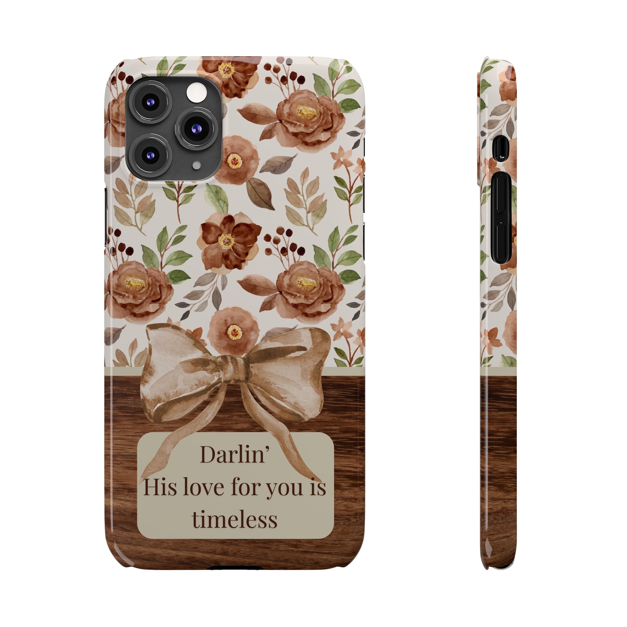 Darlin His Love For You Is Timeless iPhone Case